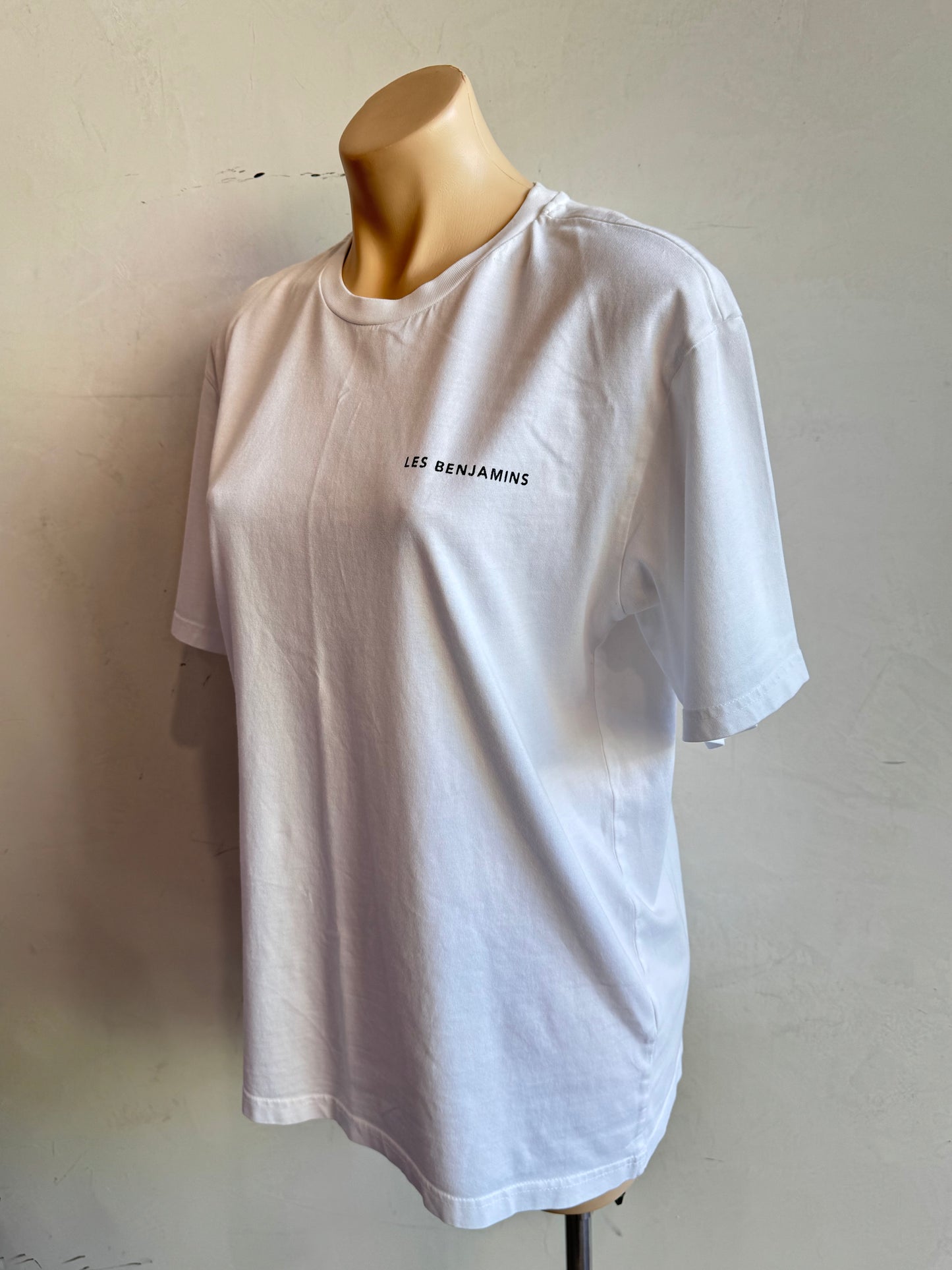 Les Benjamins White T-Shirt - size S
