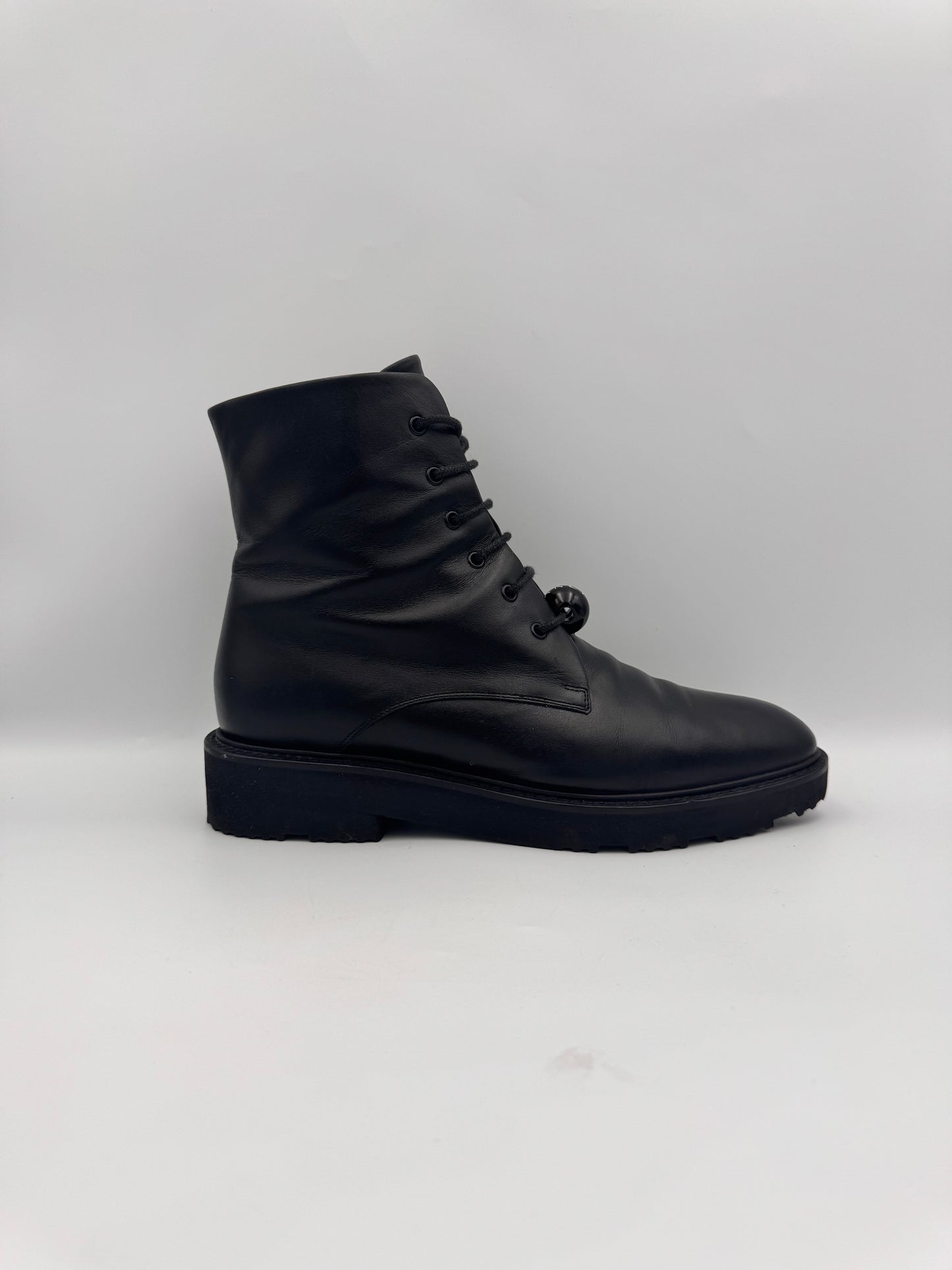 Dear Frances LaceUp Boots Size 38.5