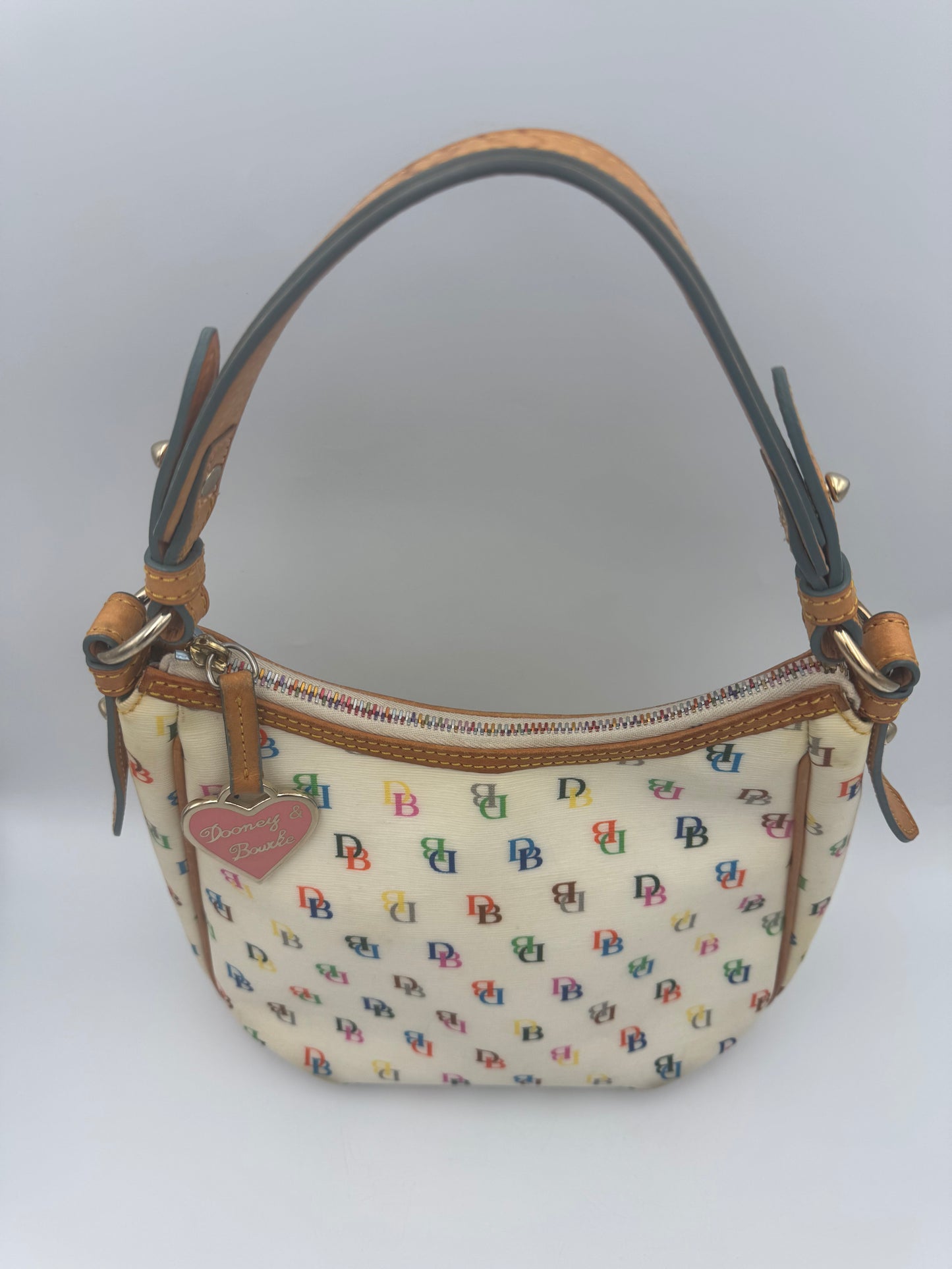 Classic Dooney & Bourke Vintage Monogram Shoulder Bag
