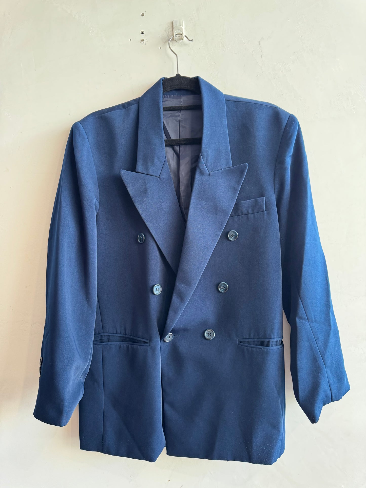 Vintage Sunrise navy blue blazer - size S