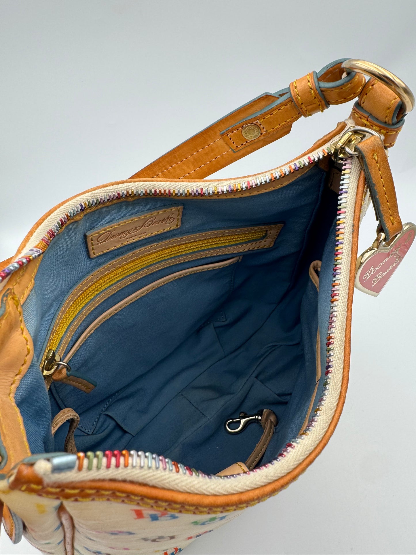 Classic Dooney & Bourke Vintage Monogram Shoulder Bag