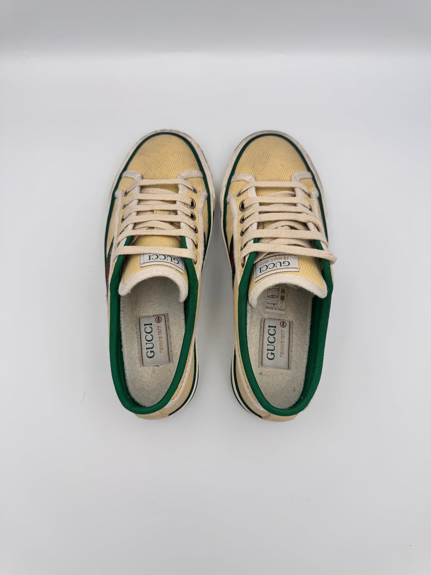 GUCCI Tennis Tweed 1977 Size 36+