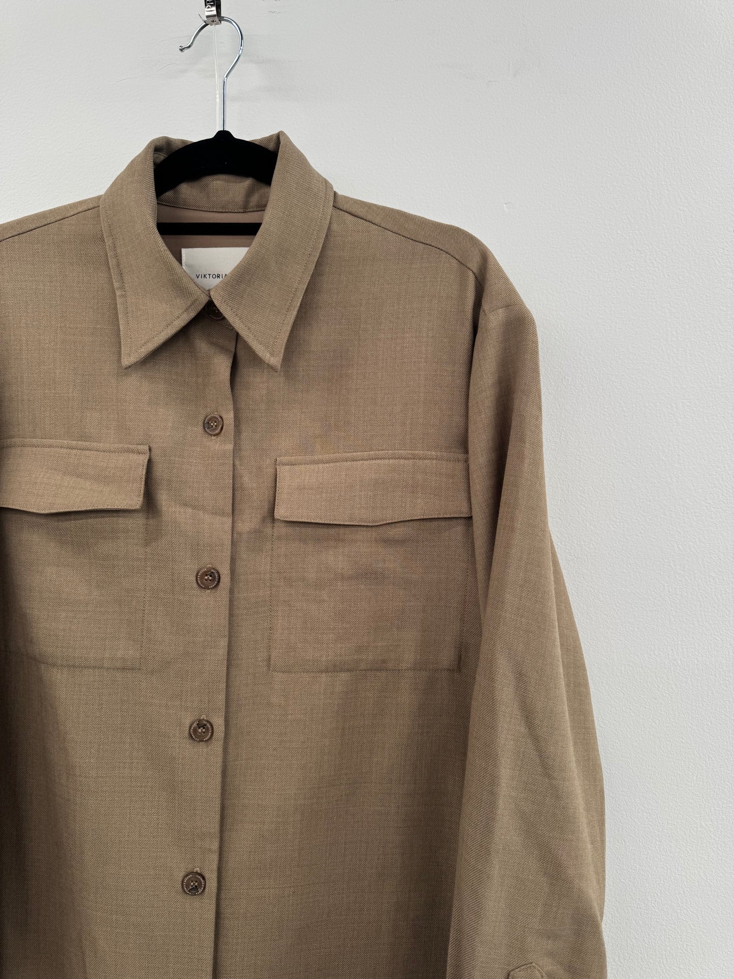 Vik&Woods Brown Shirt - Size 8
