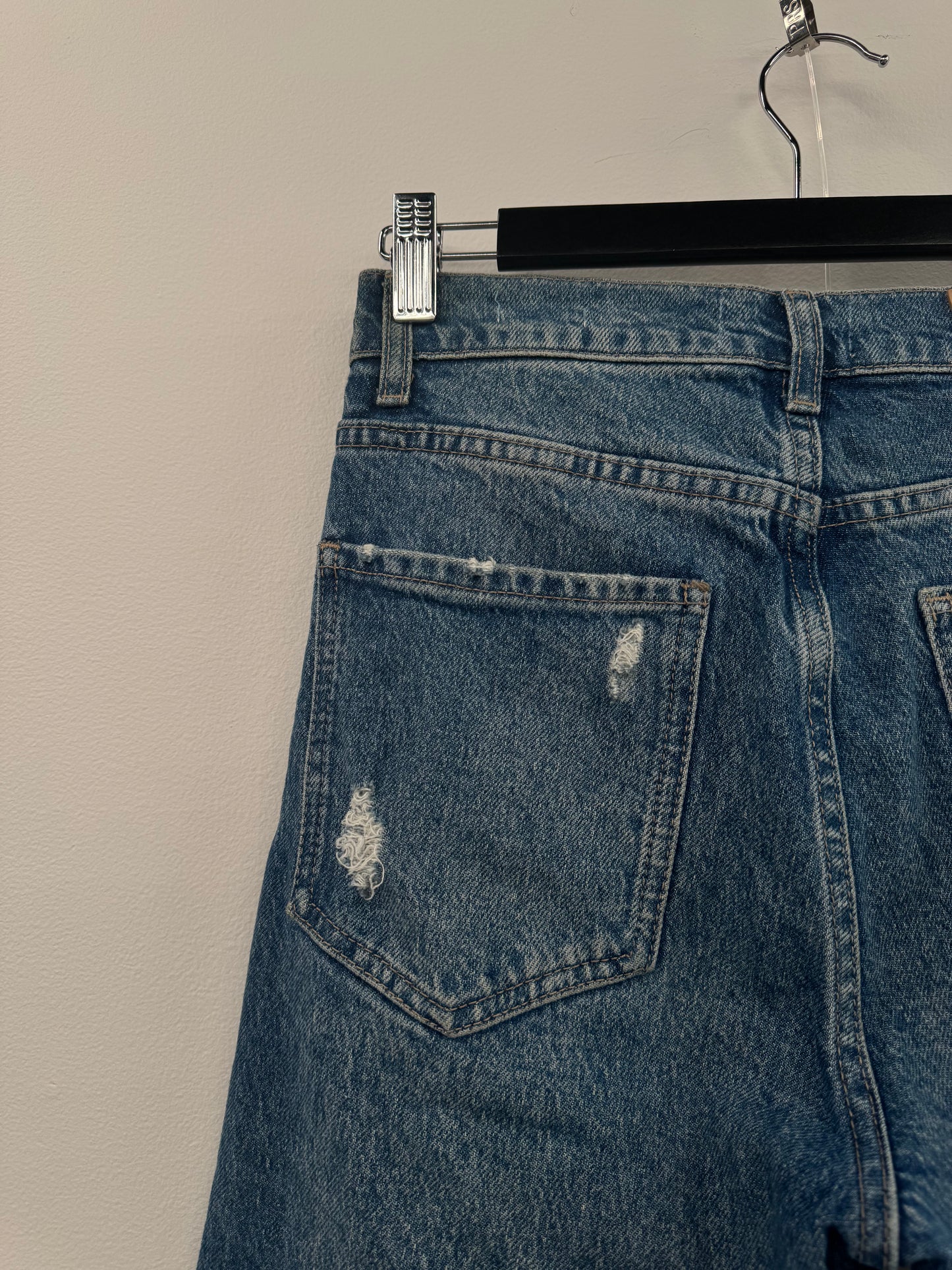 Rails Blue Distressed Jeans - Size 8