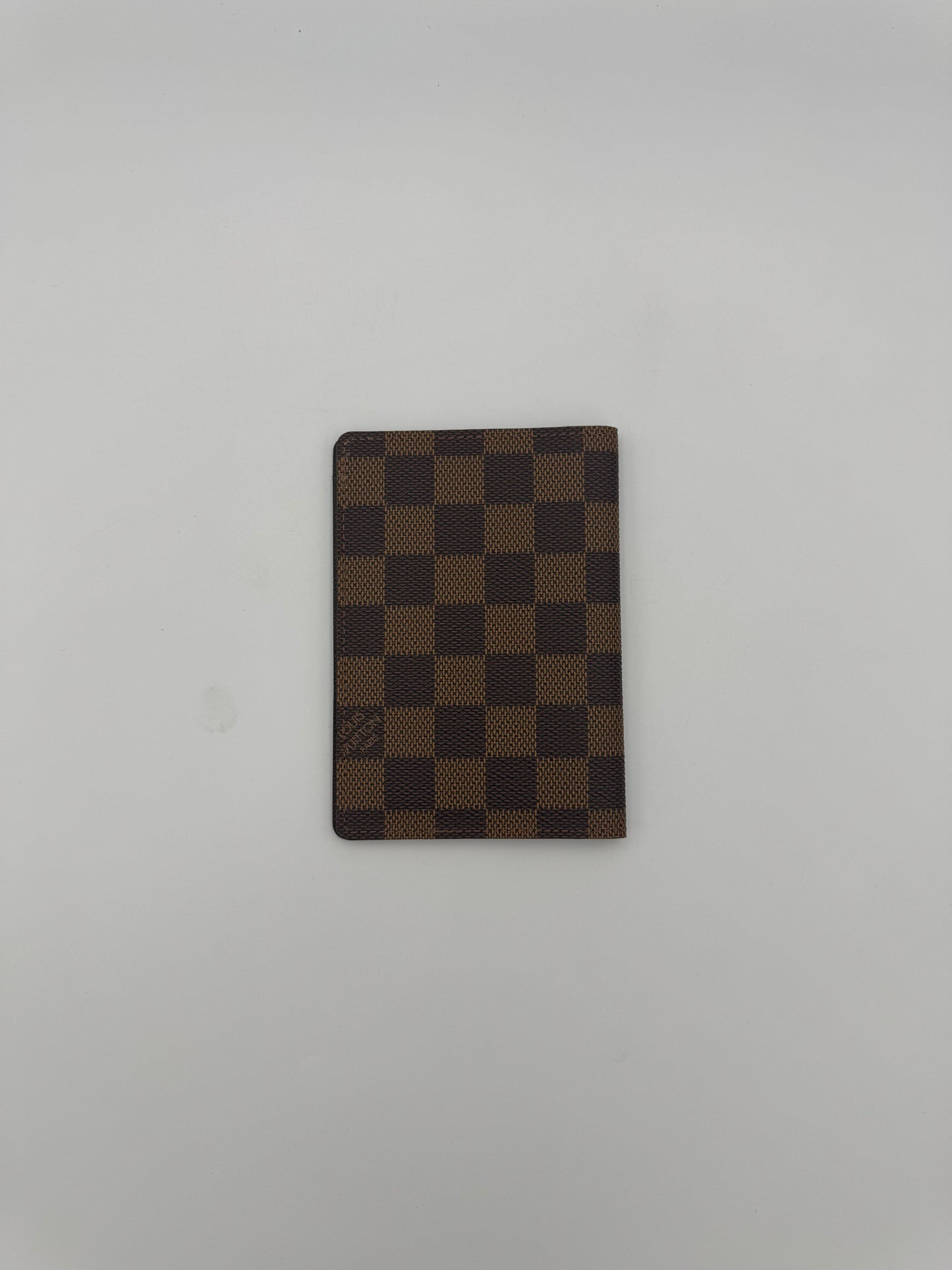 Louis Vuitton Damier Ebene Canvas Passport Cover