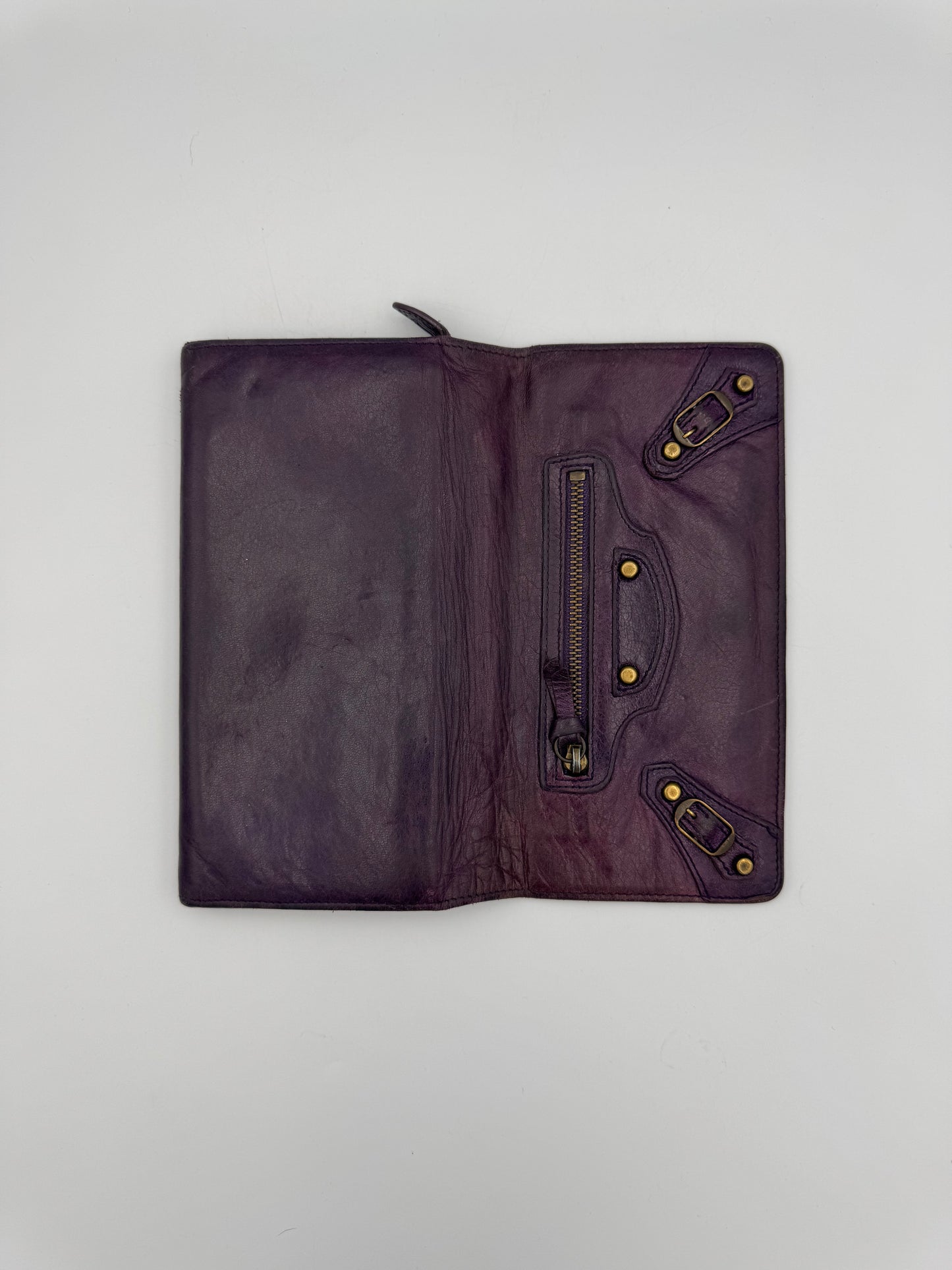 BALENCIAGA Purple Wallet