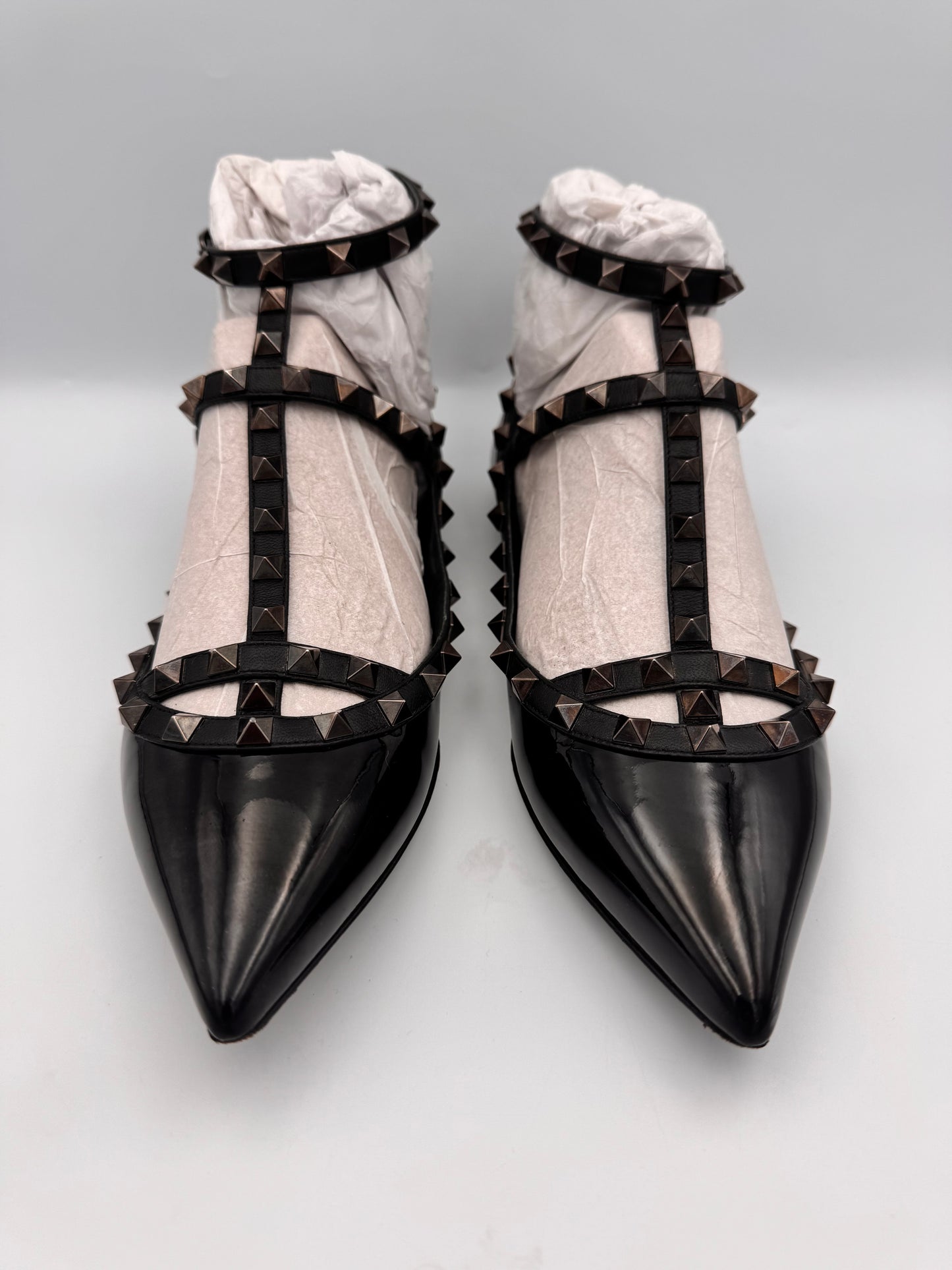 Valentino Studded Flats Size 39.5
