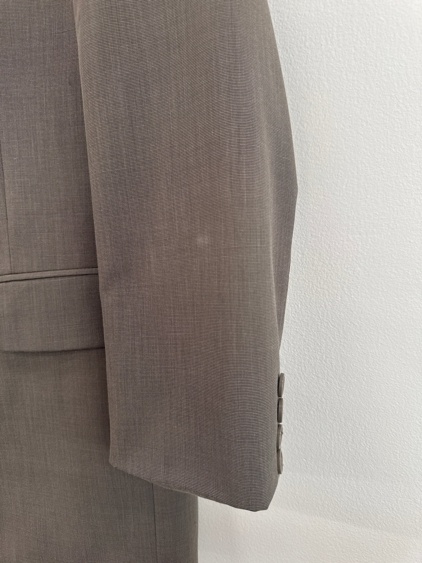 PONTI Taupe S/Breasted Blazer - Size M/L