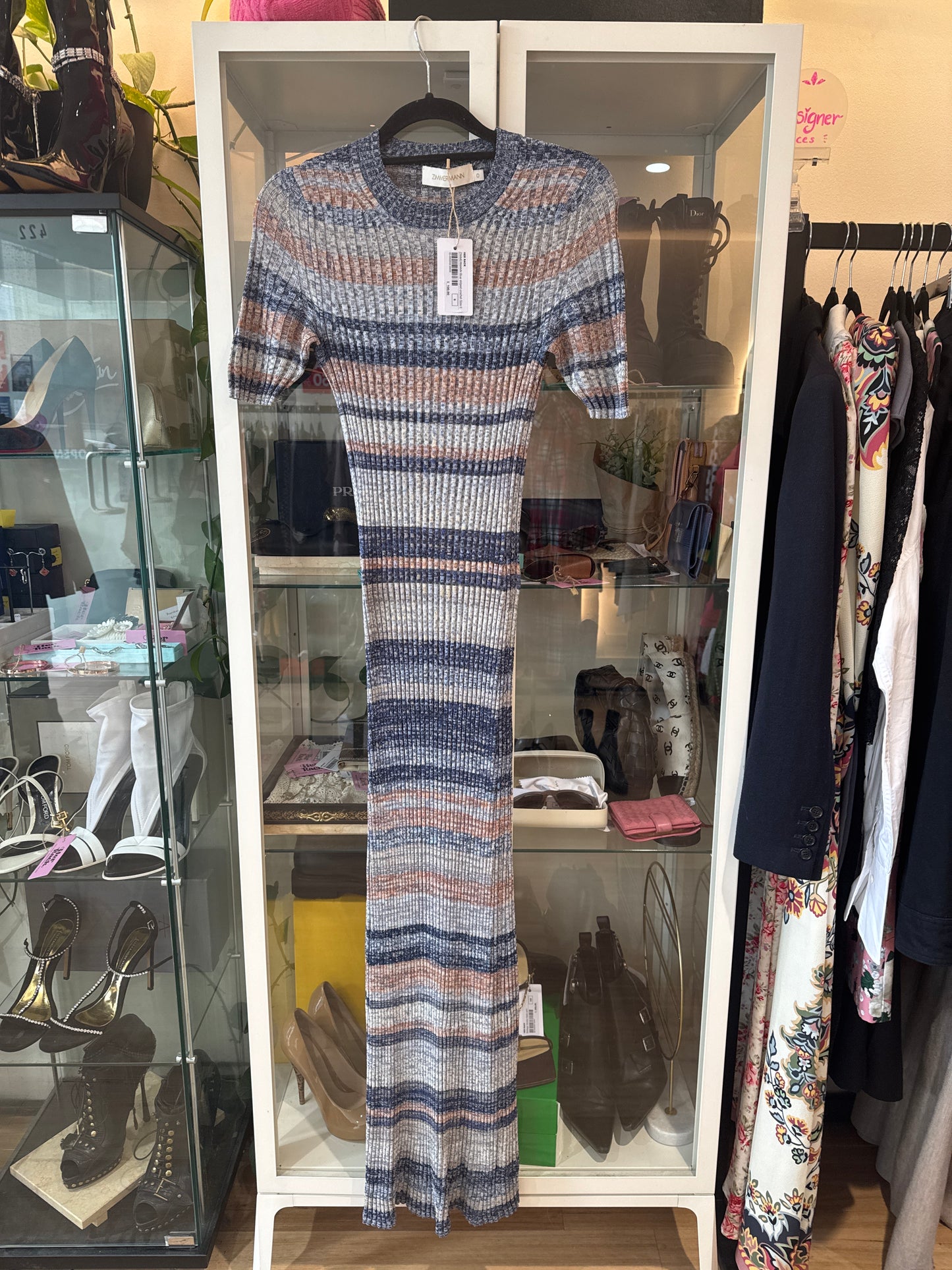 Zimmermann knit maxi dress Sz 0