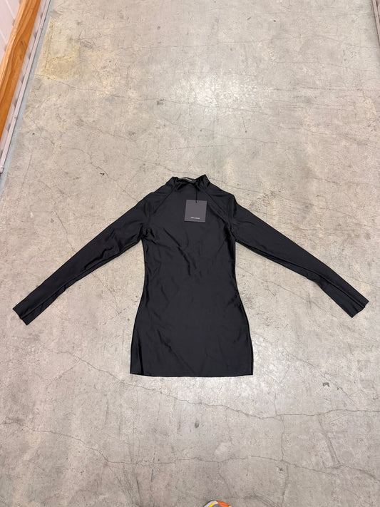 Black Camilla and Marc Black Long Sleeve Bodycon Dress - size 8 Size 12