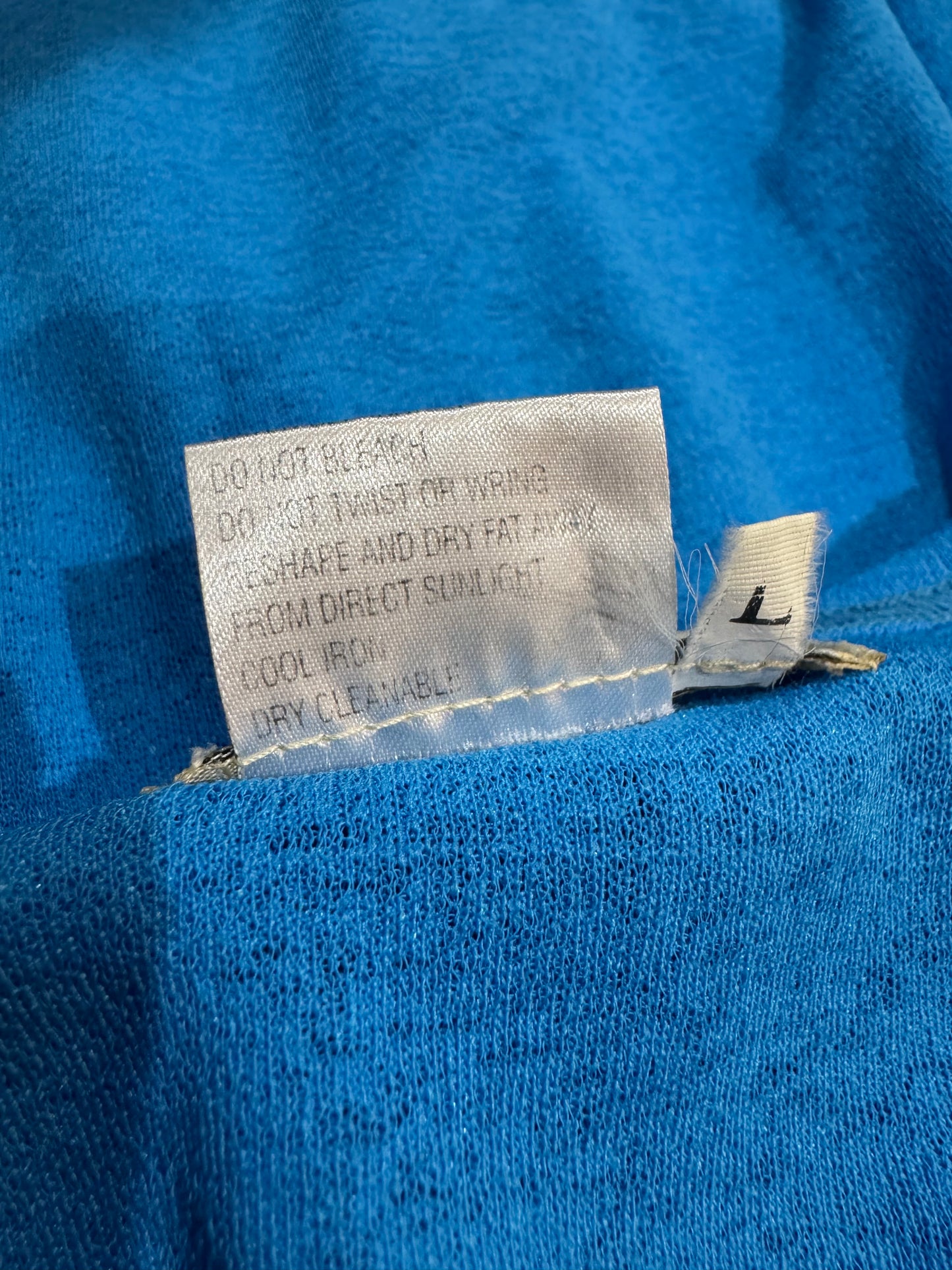 Filo Blue top - size L