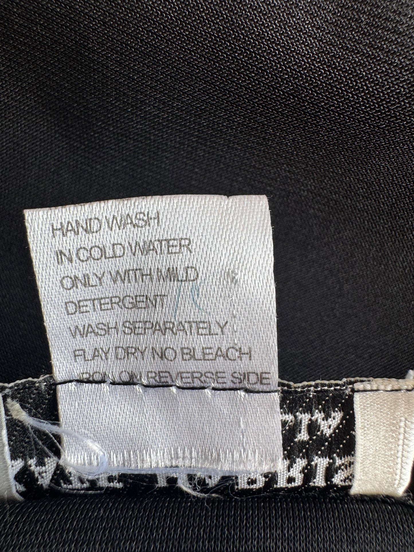Kate Harris sequin black top - size S
