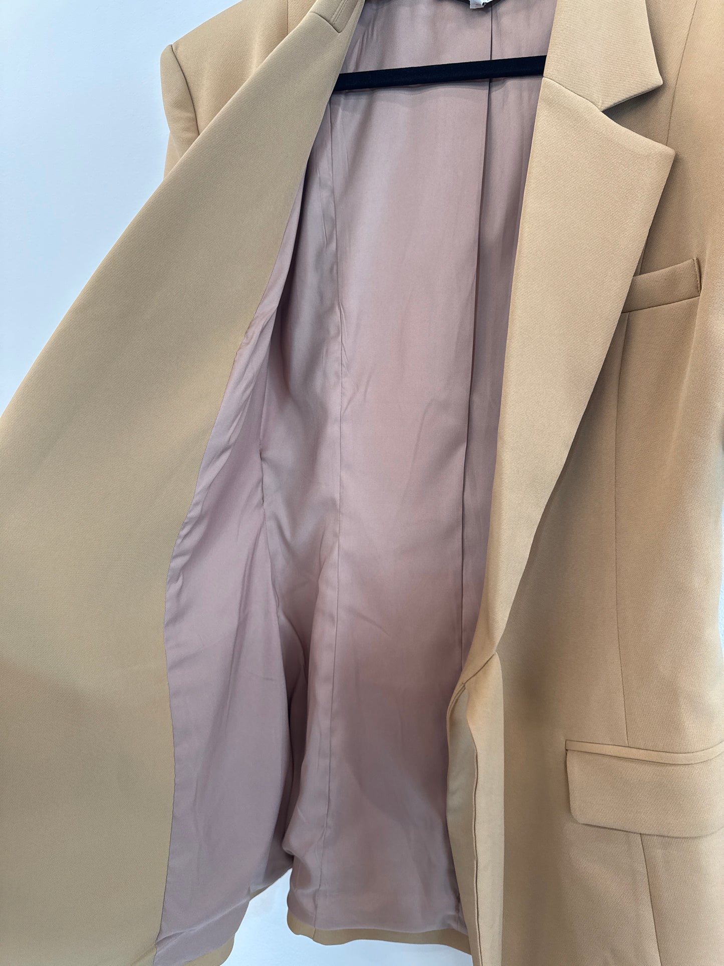 Bianca And Bridgett Camel Blazer Dress - Size 8