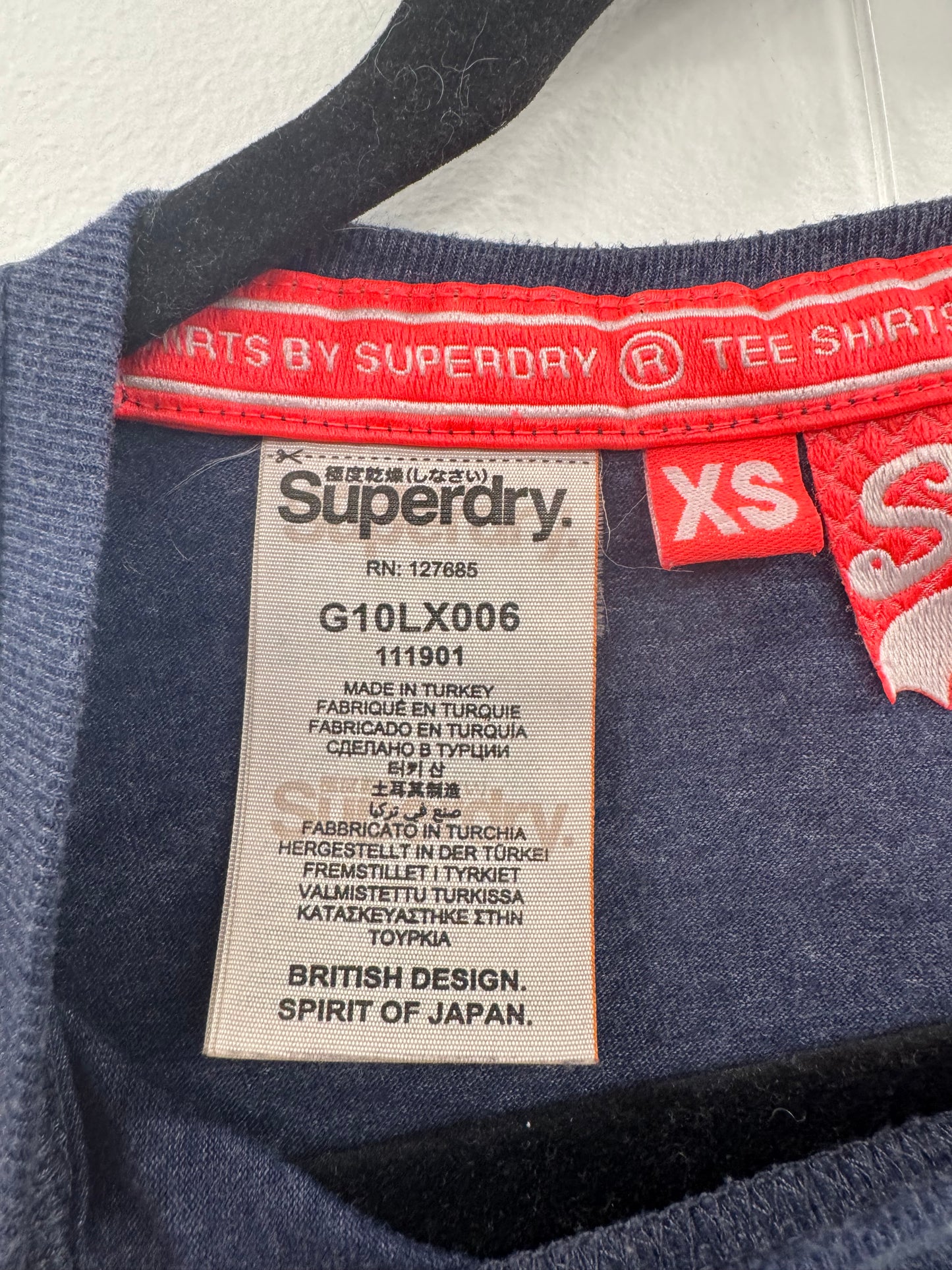 Superdry Logo Tee - Size XXS