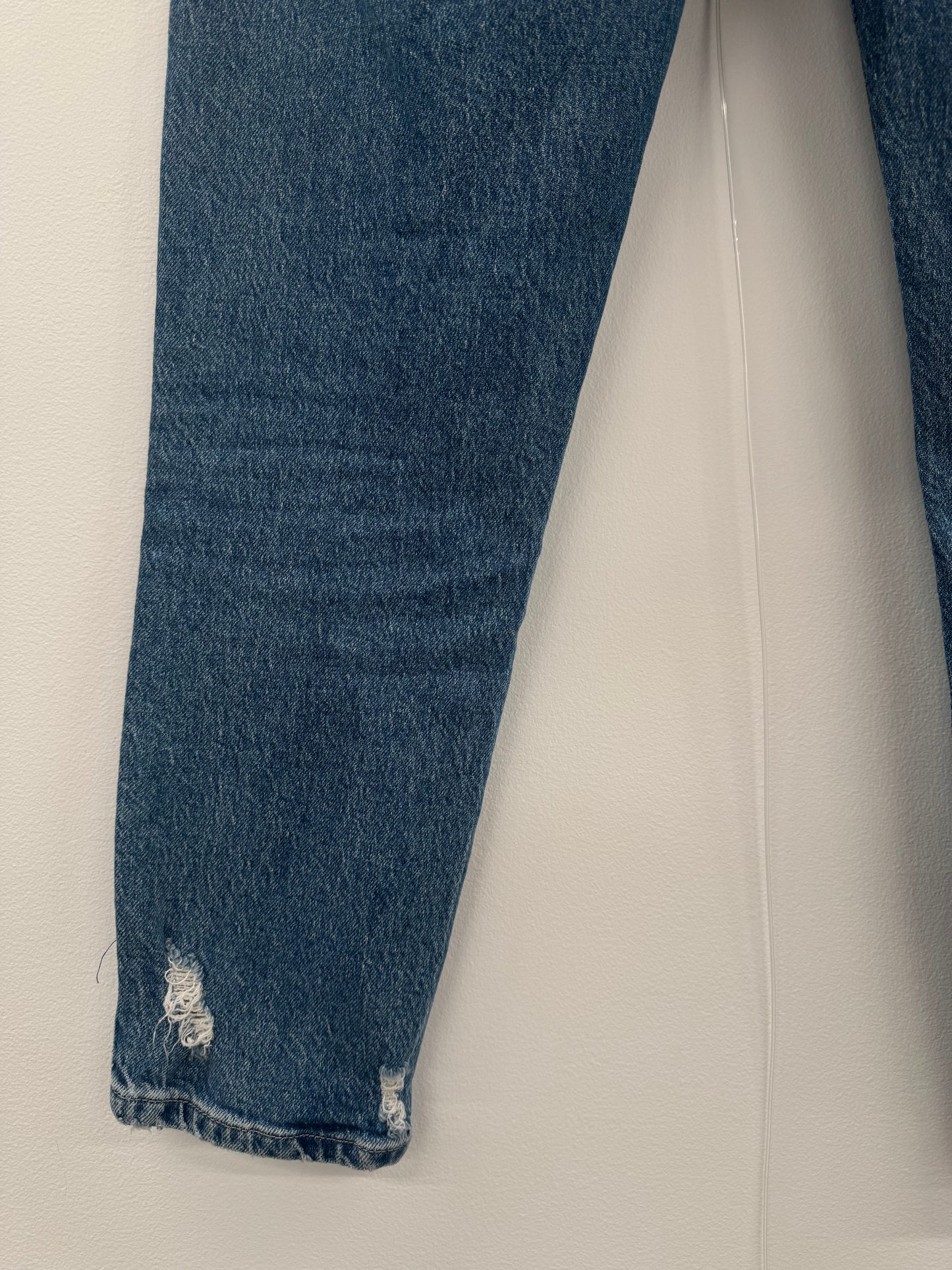Rails Blue Distressed Jeans - Size 8
