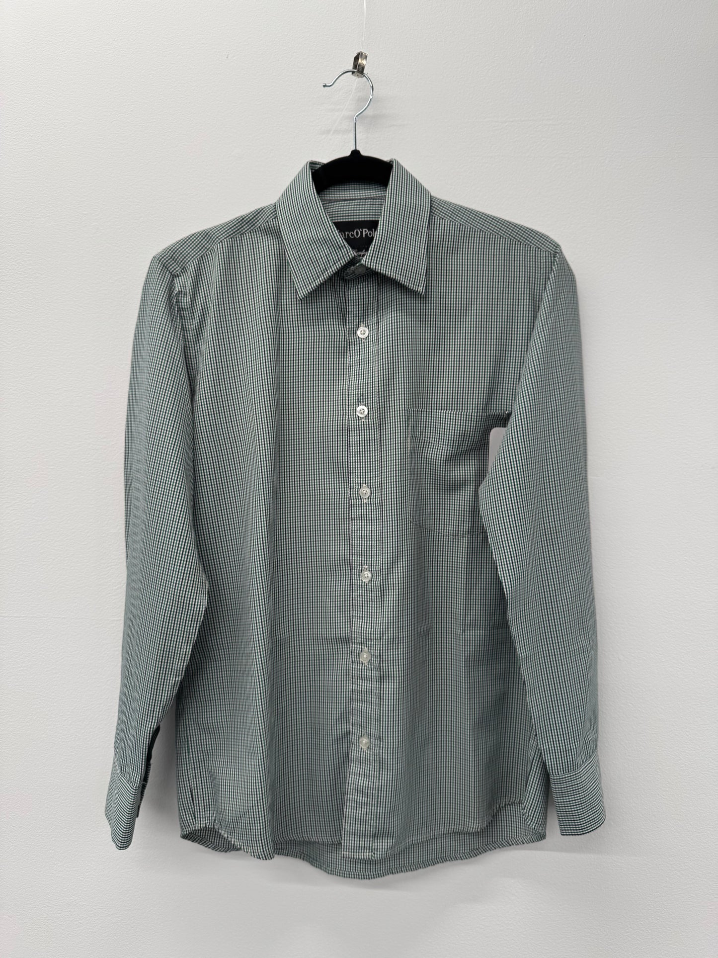 Marco Polo Green Checked shirt - Size S