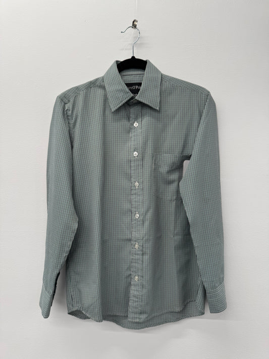 Marco Polo Green Checked shirt - Size S