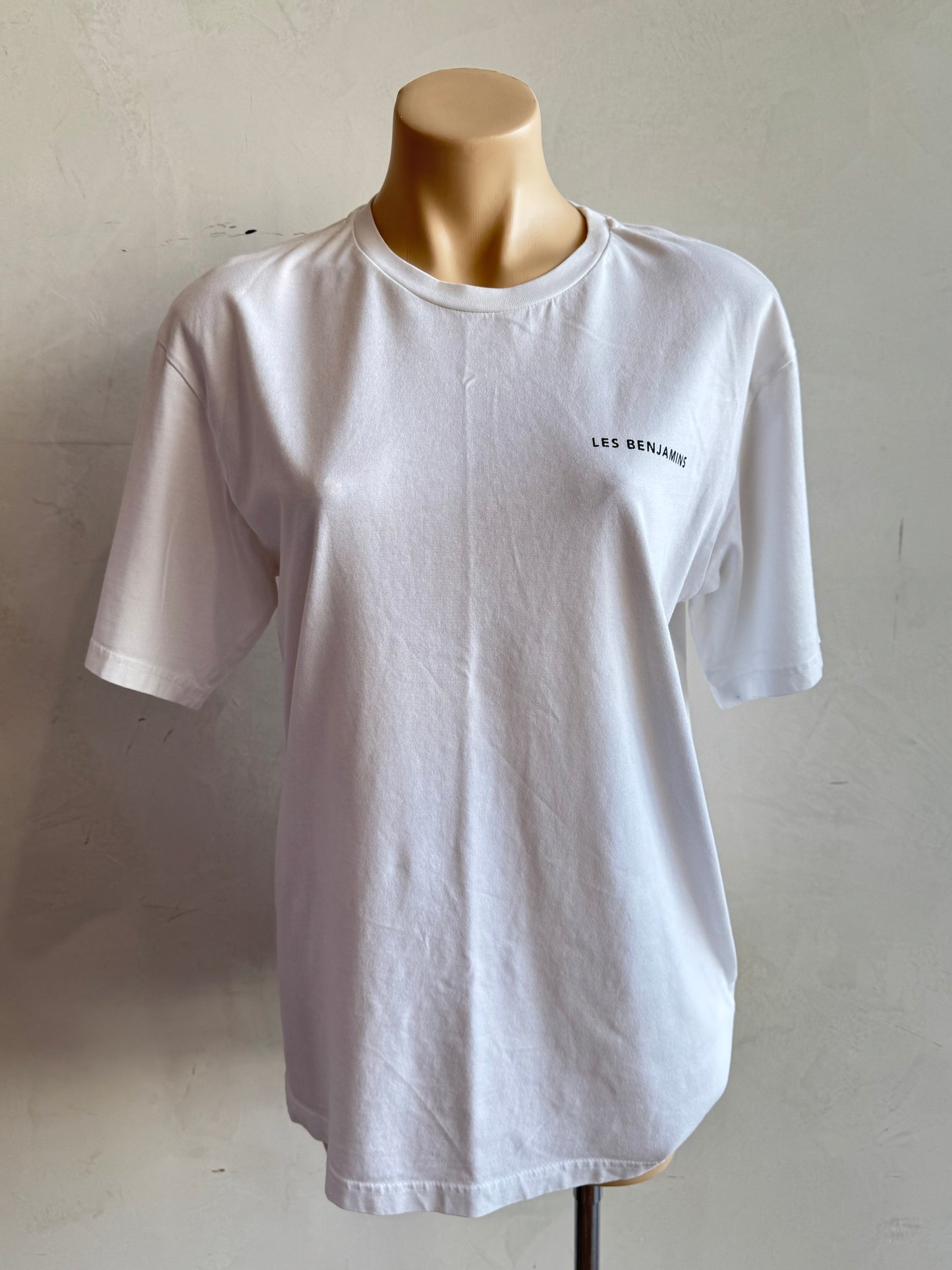 Les Benjamins White T-Shirt - size S