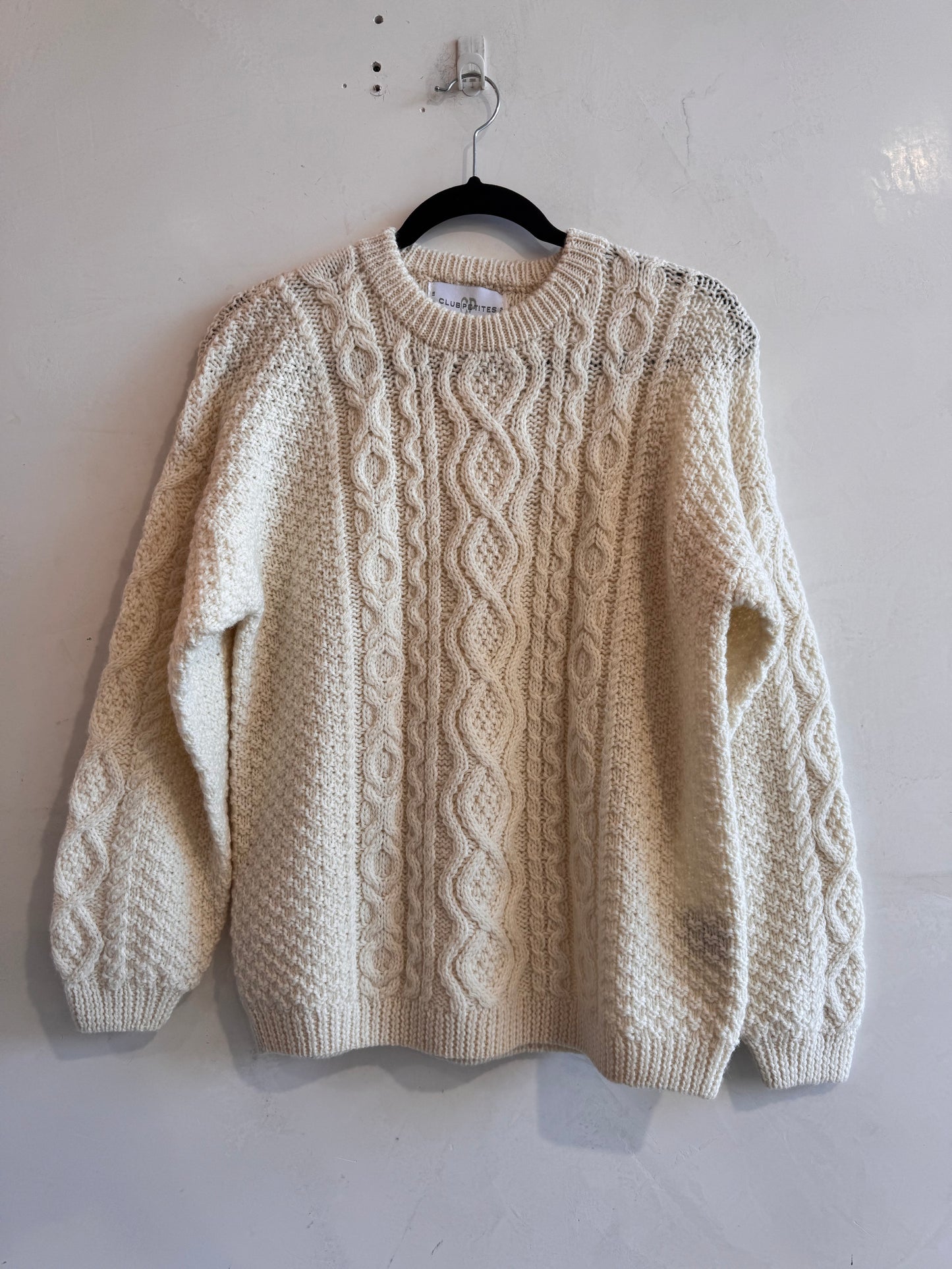 Club petites wool cable jumper NWT - size S