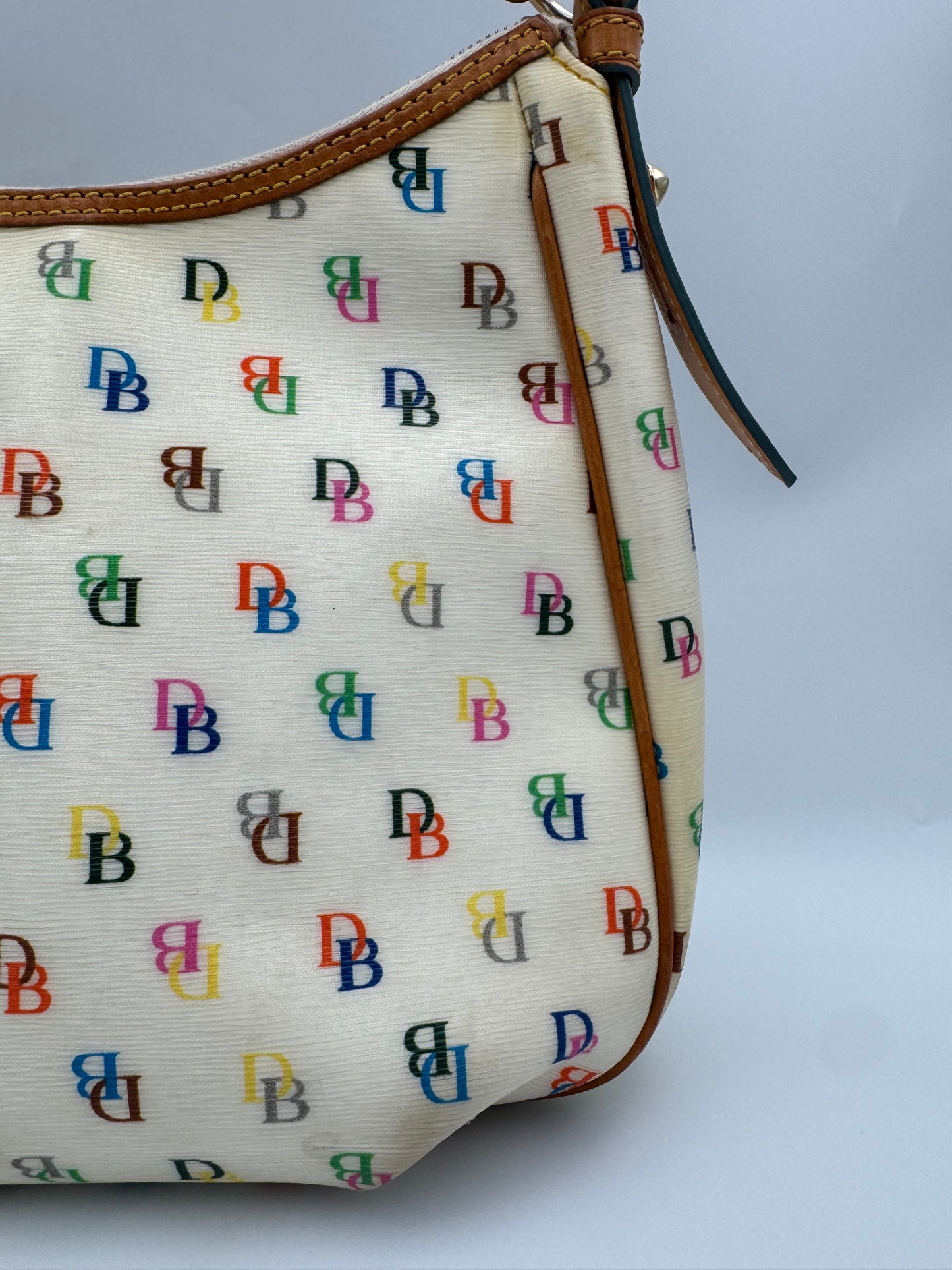 Classic Dooney & Bourke Vintage Monogram Shoulder Bag