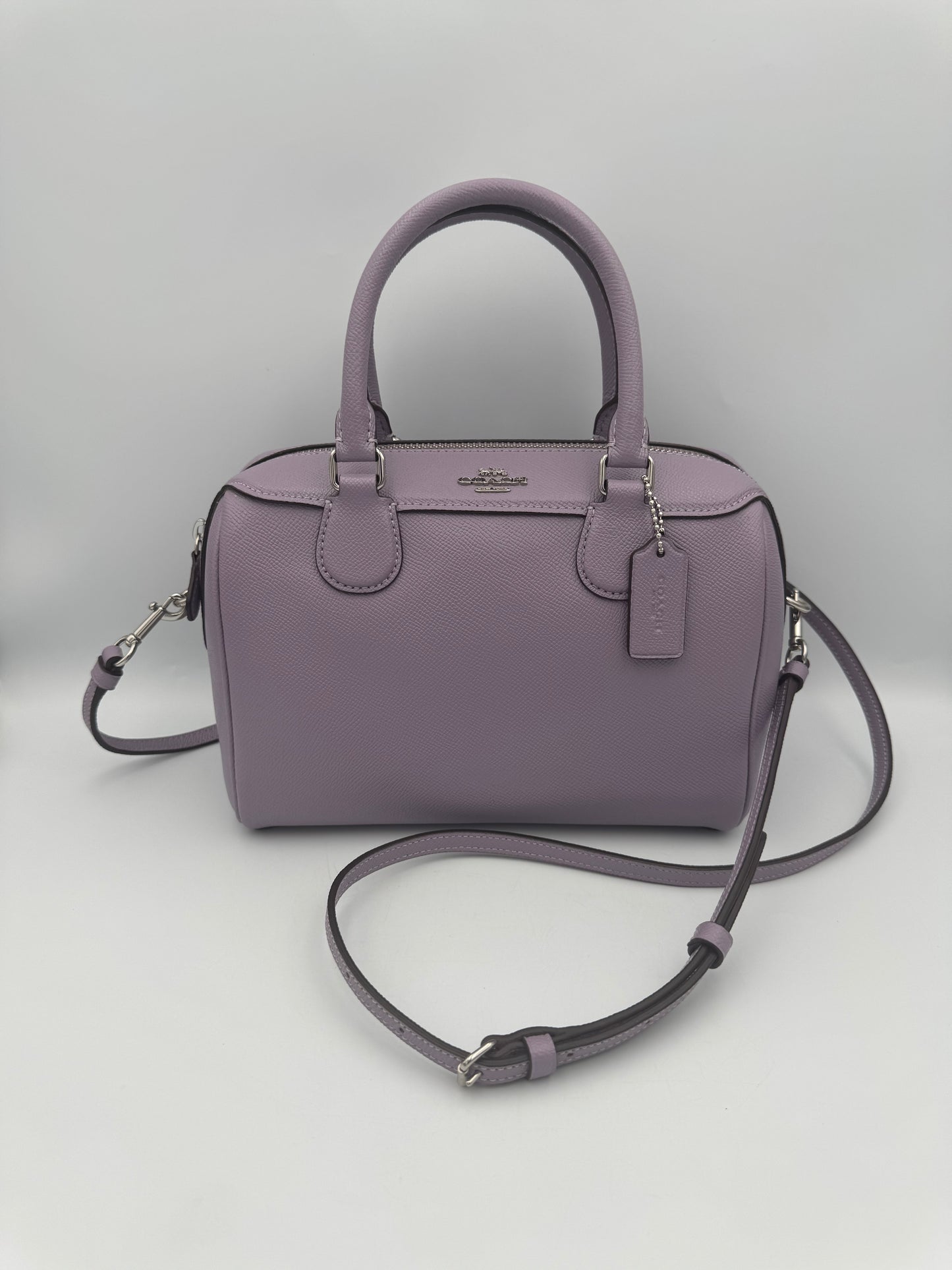 COACH Rowan Satchel Bag in Lilac