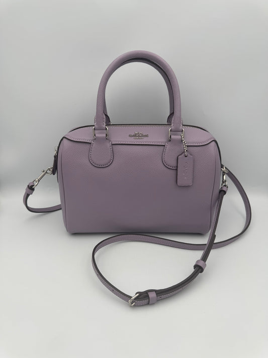 COACH Rowan Satchel Bag in Lilac