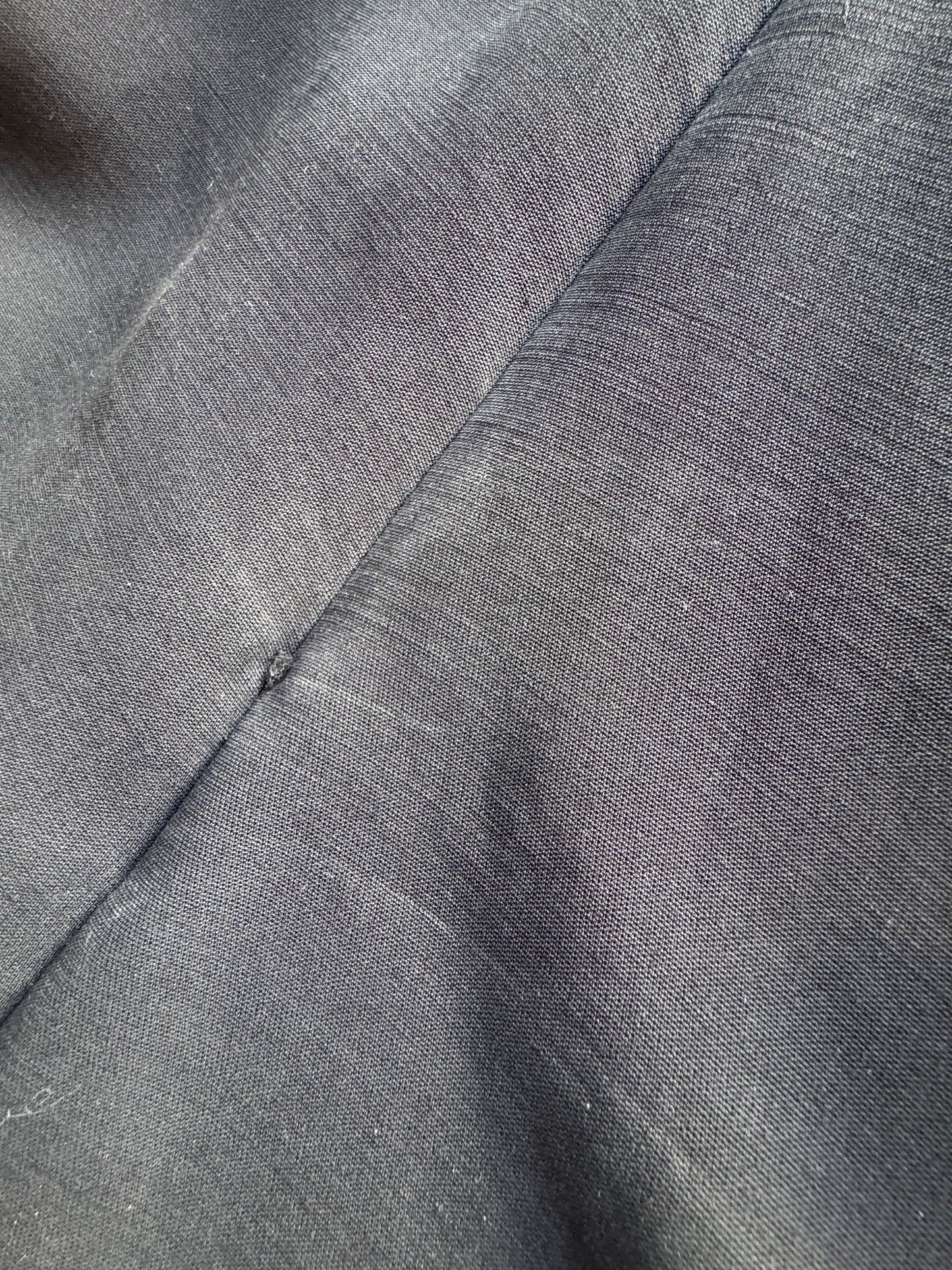 Little black dress with draped back - size XS