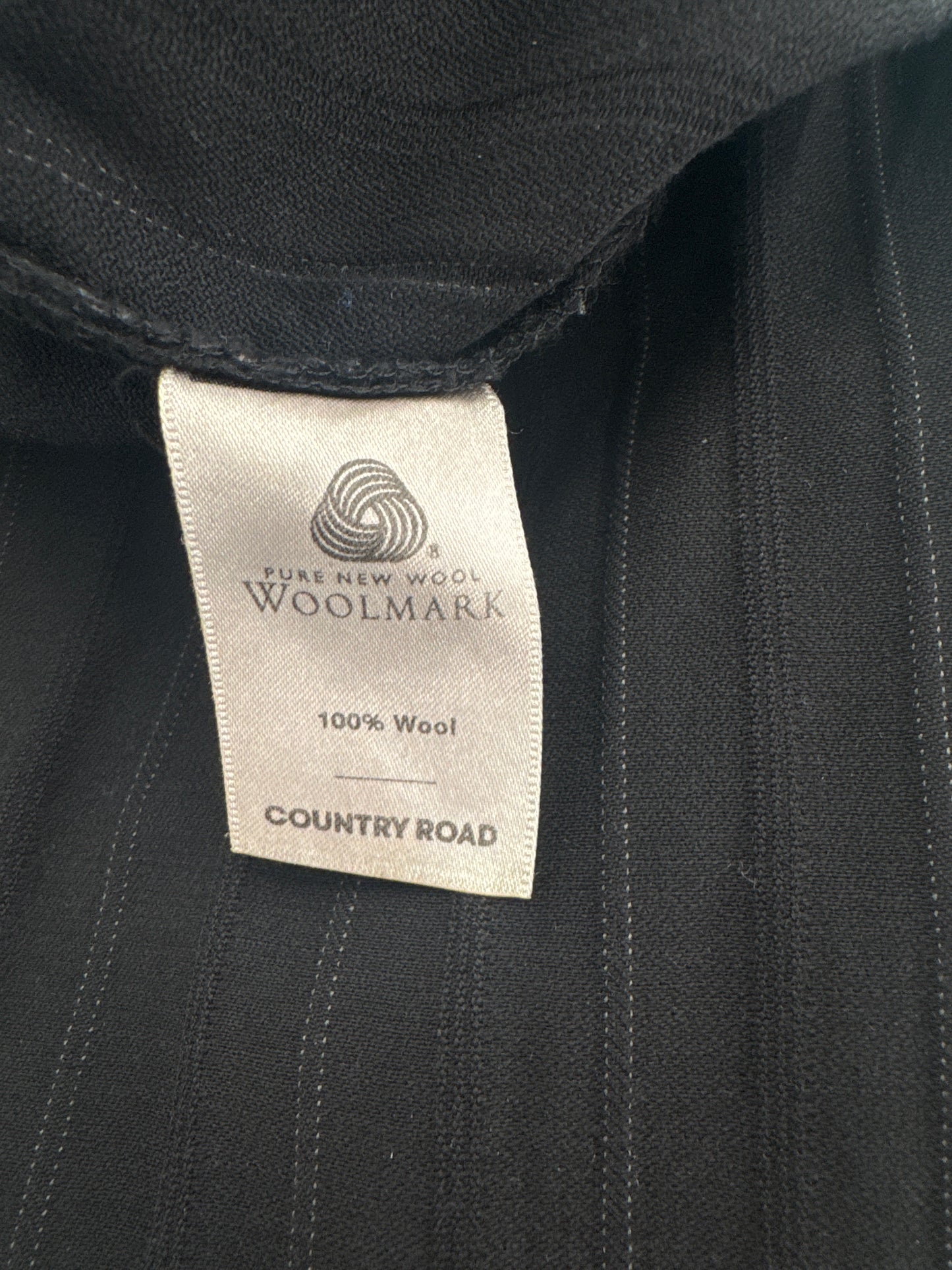 Vintage Country Road Striped wool pants - Size 4