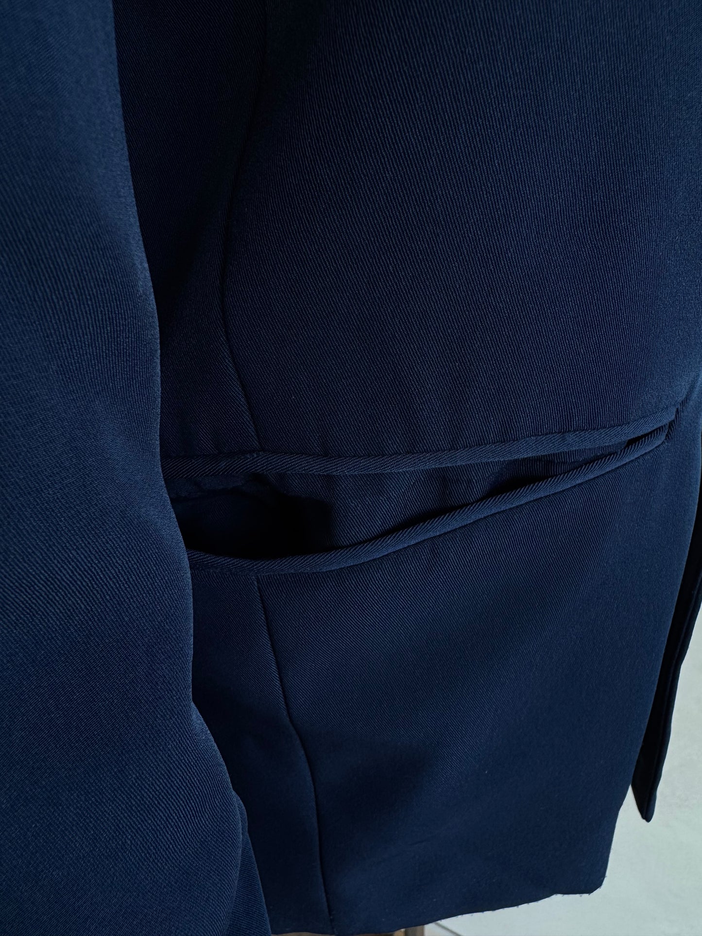 Vintage Sunrise navy blue blazer - size S