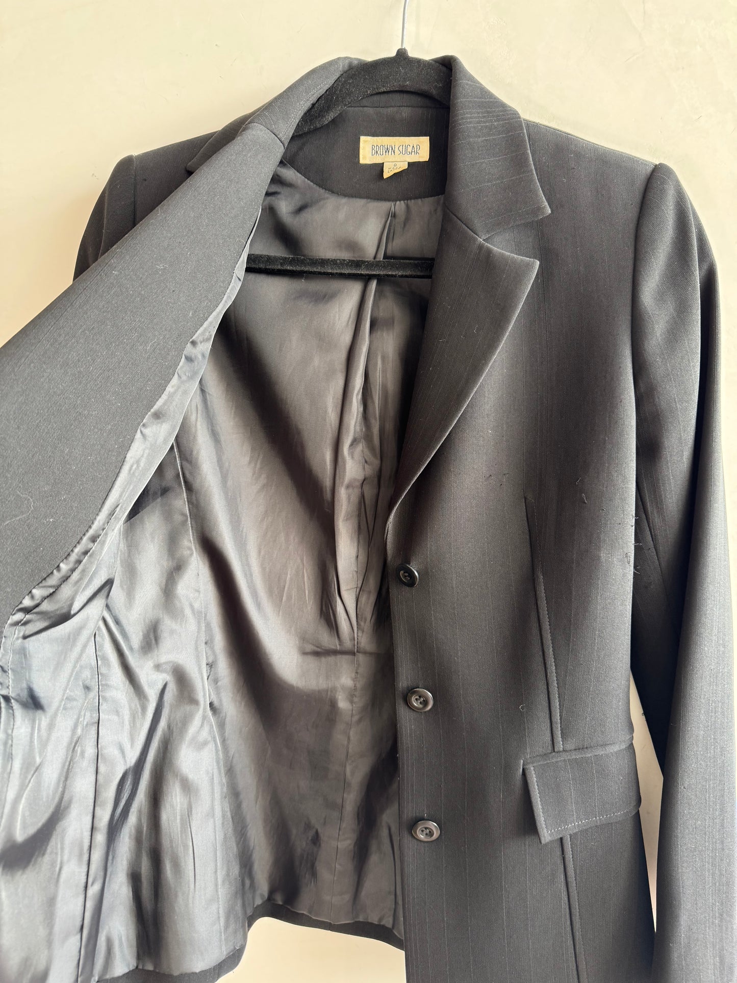 Brown Sugar Black Blazer - size 8