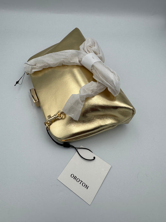 OROTON Gold Clutch