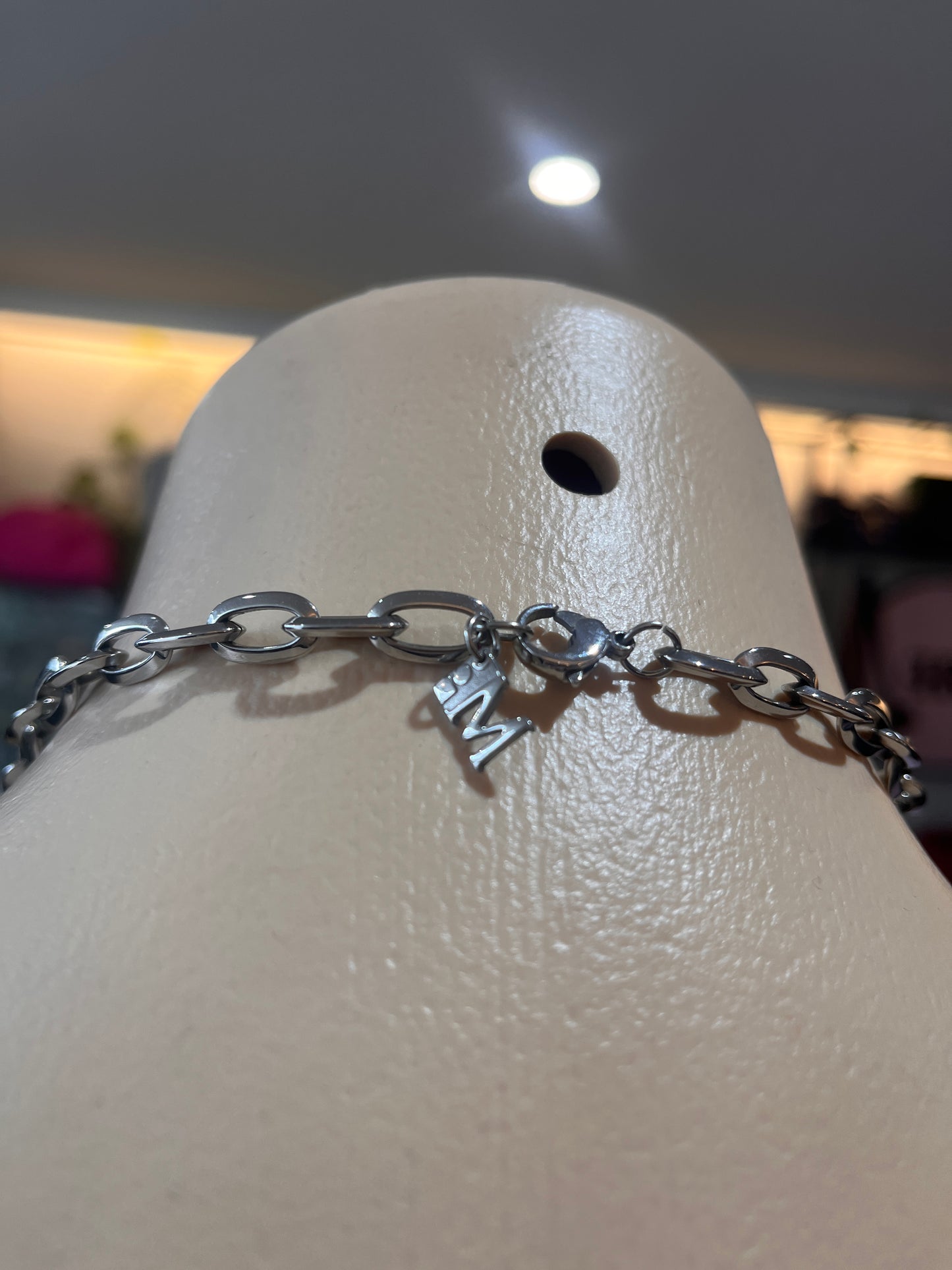 MORELLATO silver tone necklace