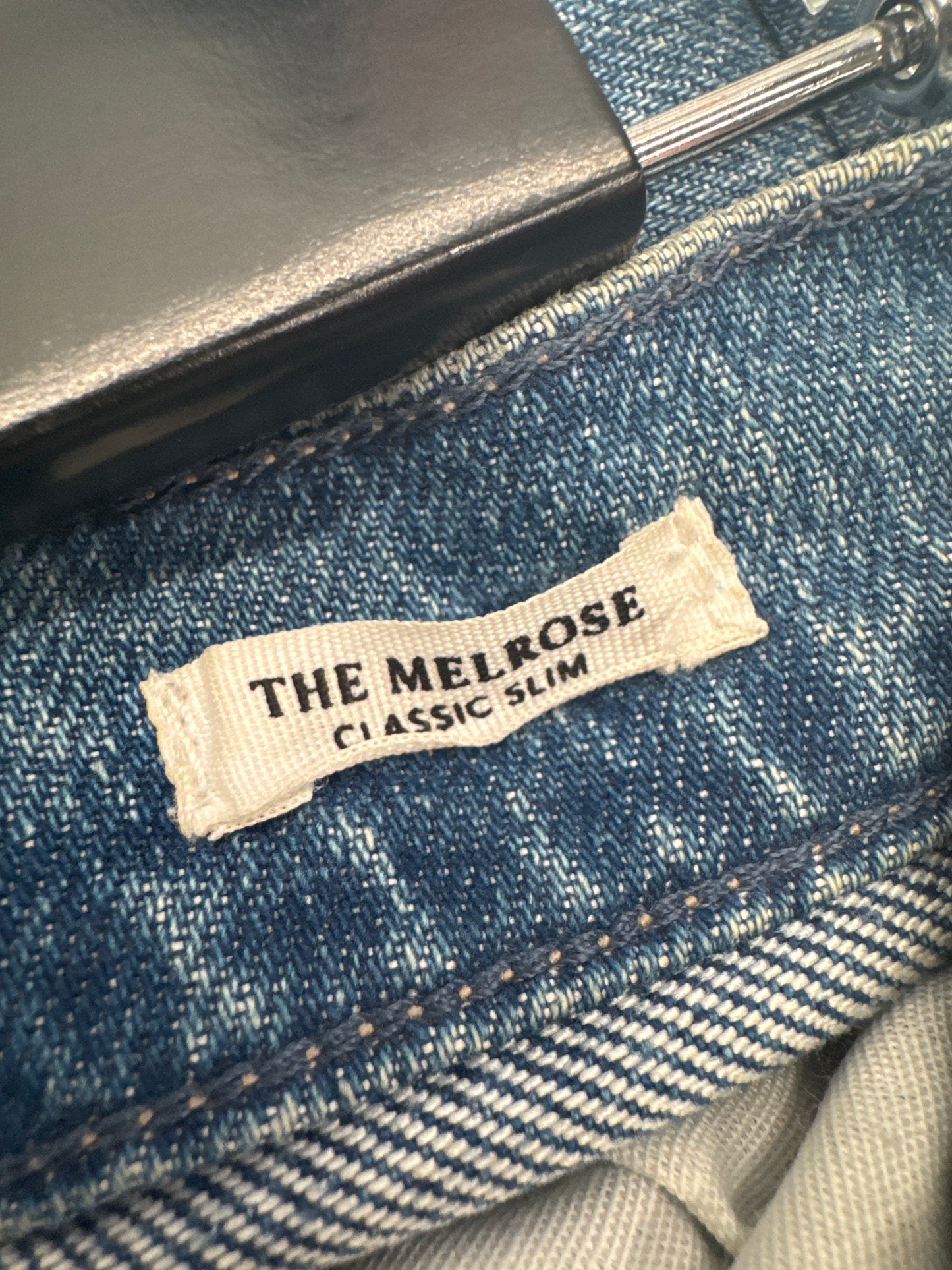 Rails Blue Distressed Jeans - Size 8