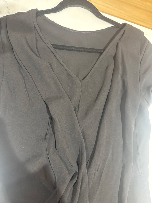 Black Willow Silk Top