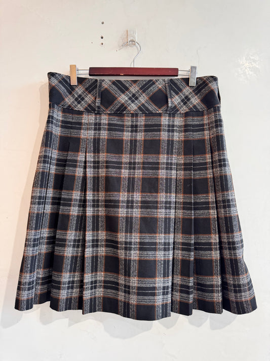 Vintage Crossroads plaid skirt - size 16