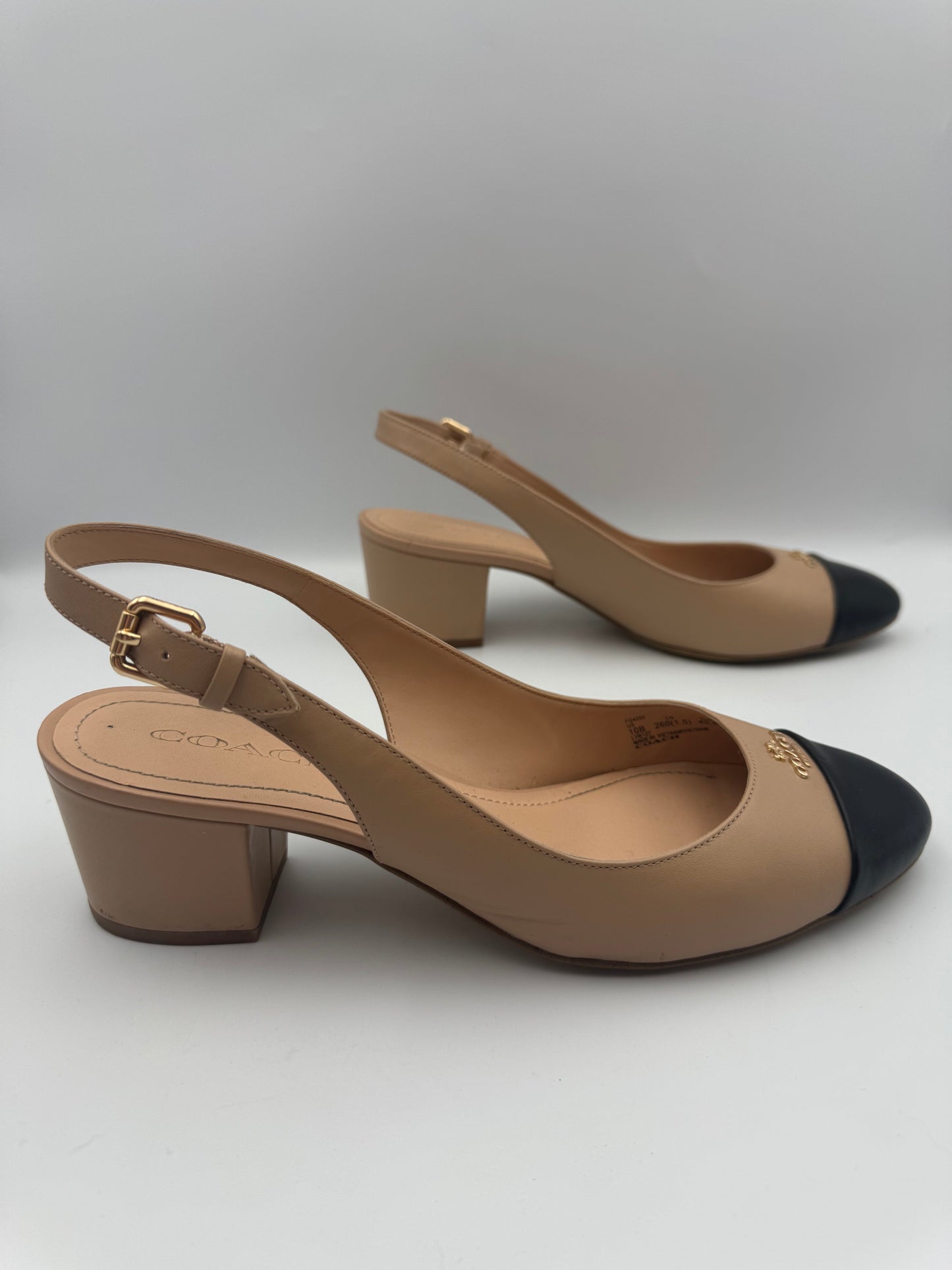 COACH Erica Slingbacks Size 10