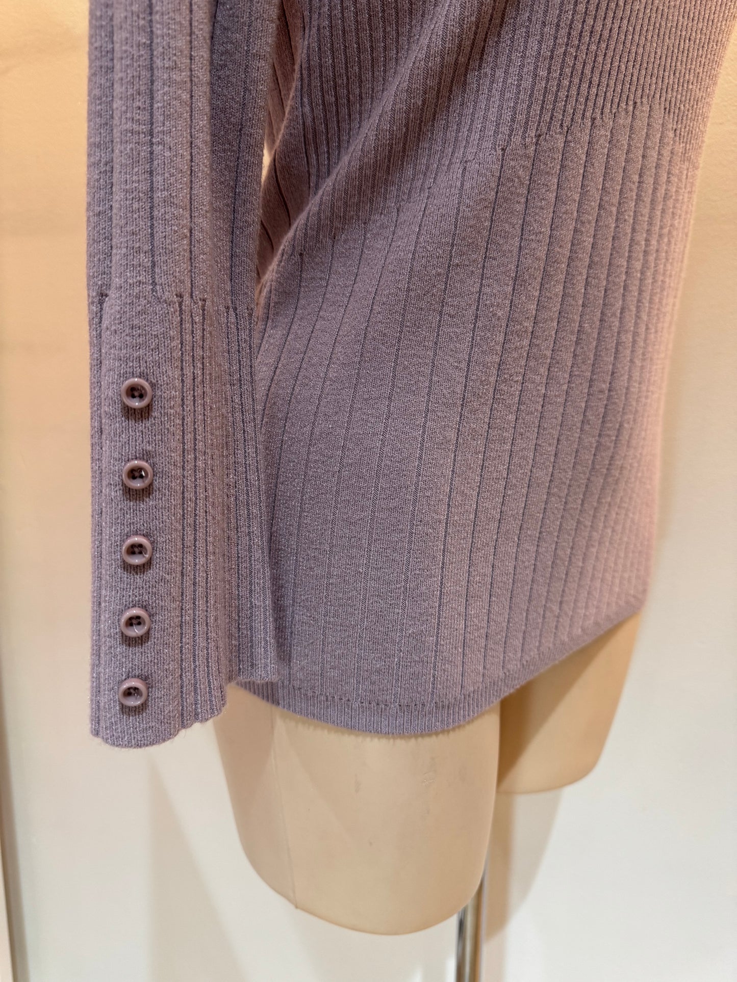 Kholo Lilac Knit Top - size S