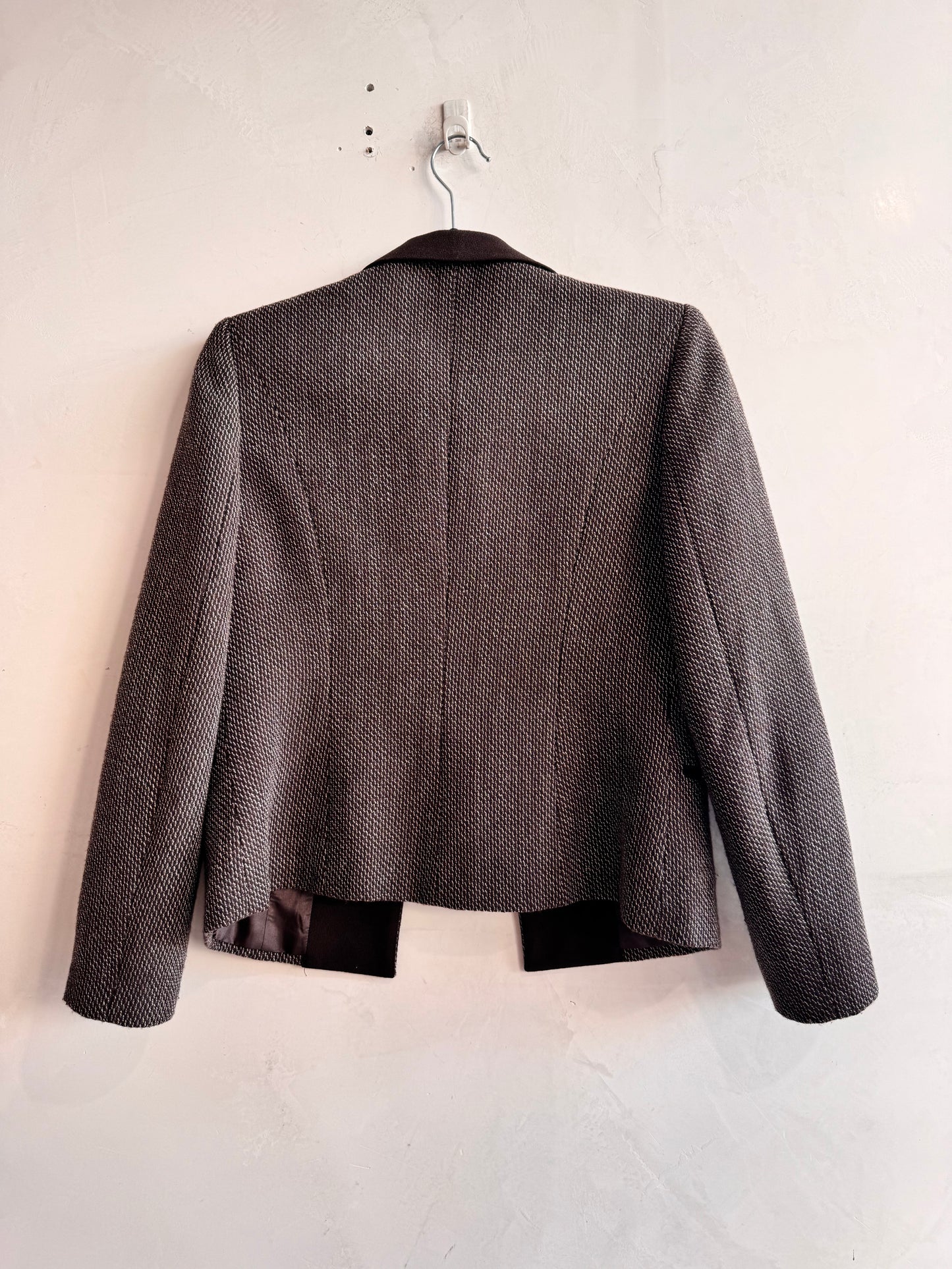 Vintage Cathay Brown Wool Blend Jacket - size S