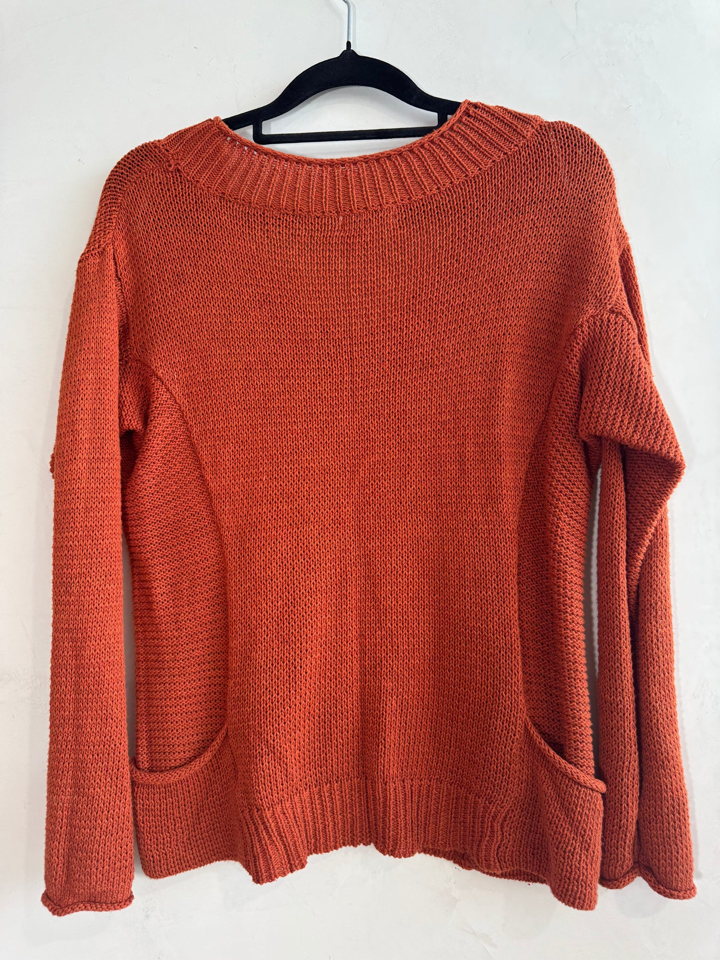 Alivegirl Rust Knit Top - size 12