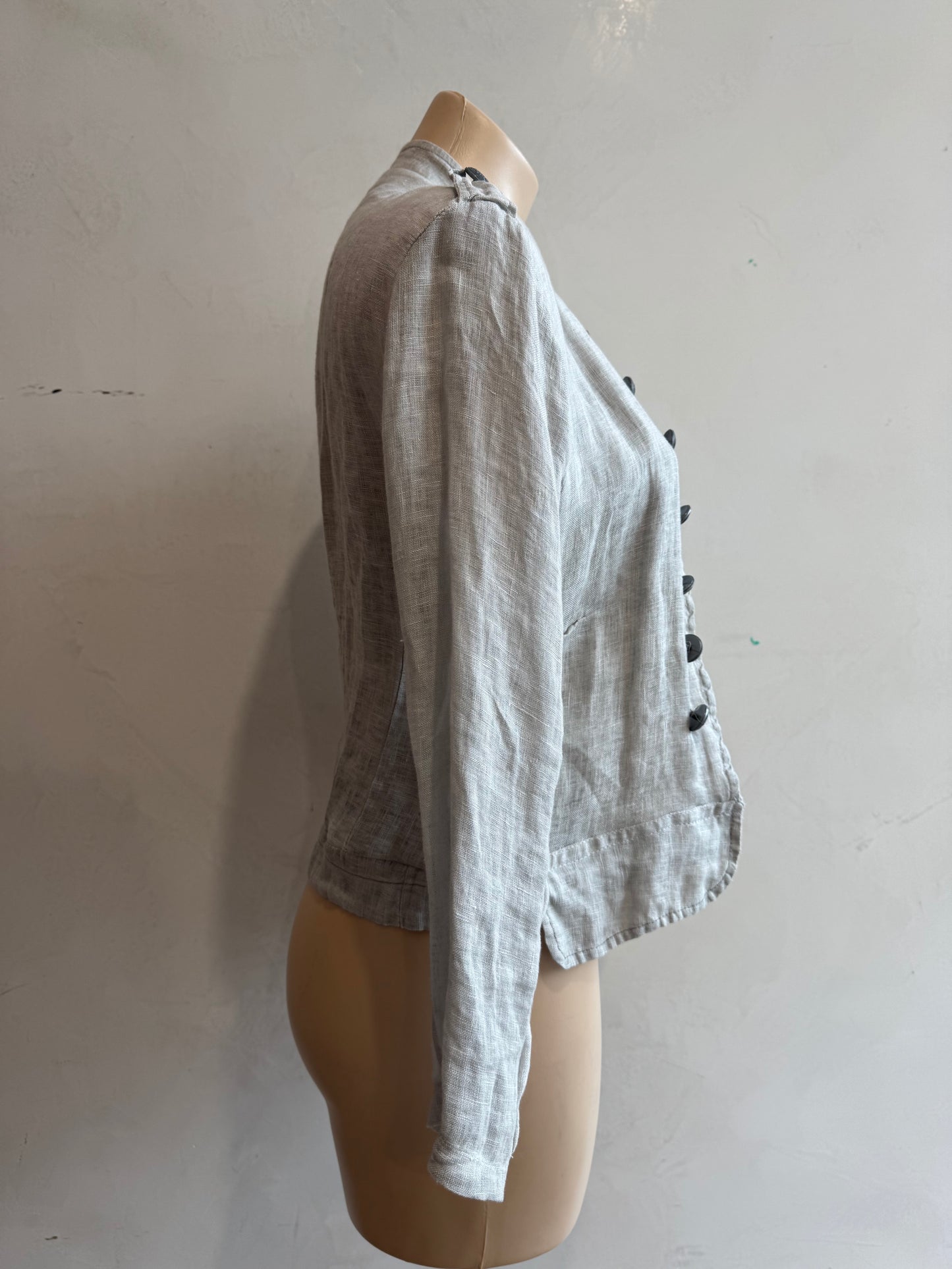 Italian Closet Napoleon Linen Top - size S