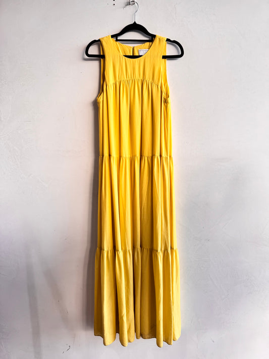 Witchery Maxi Yellow Dress - size 8