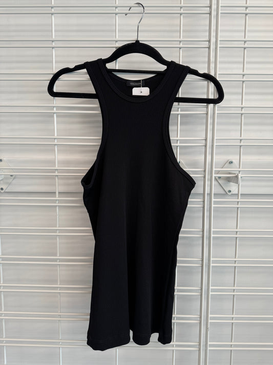 GoldSign Laurel Black Tank - Size M