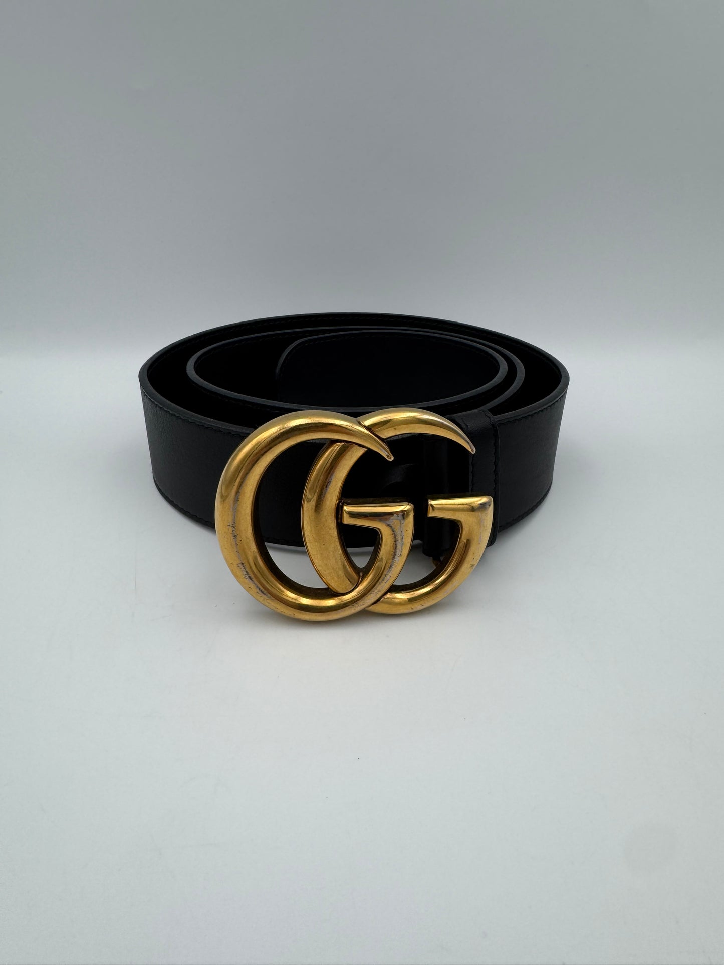 GUCCI Marmont 4cm Wide Belt Size 85