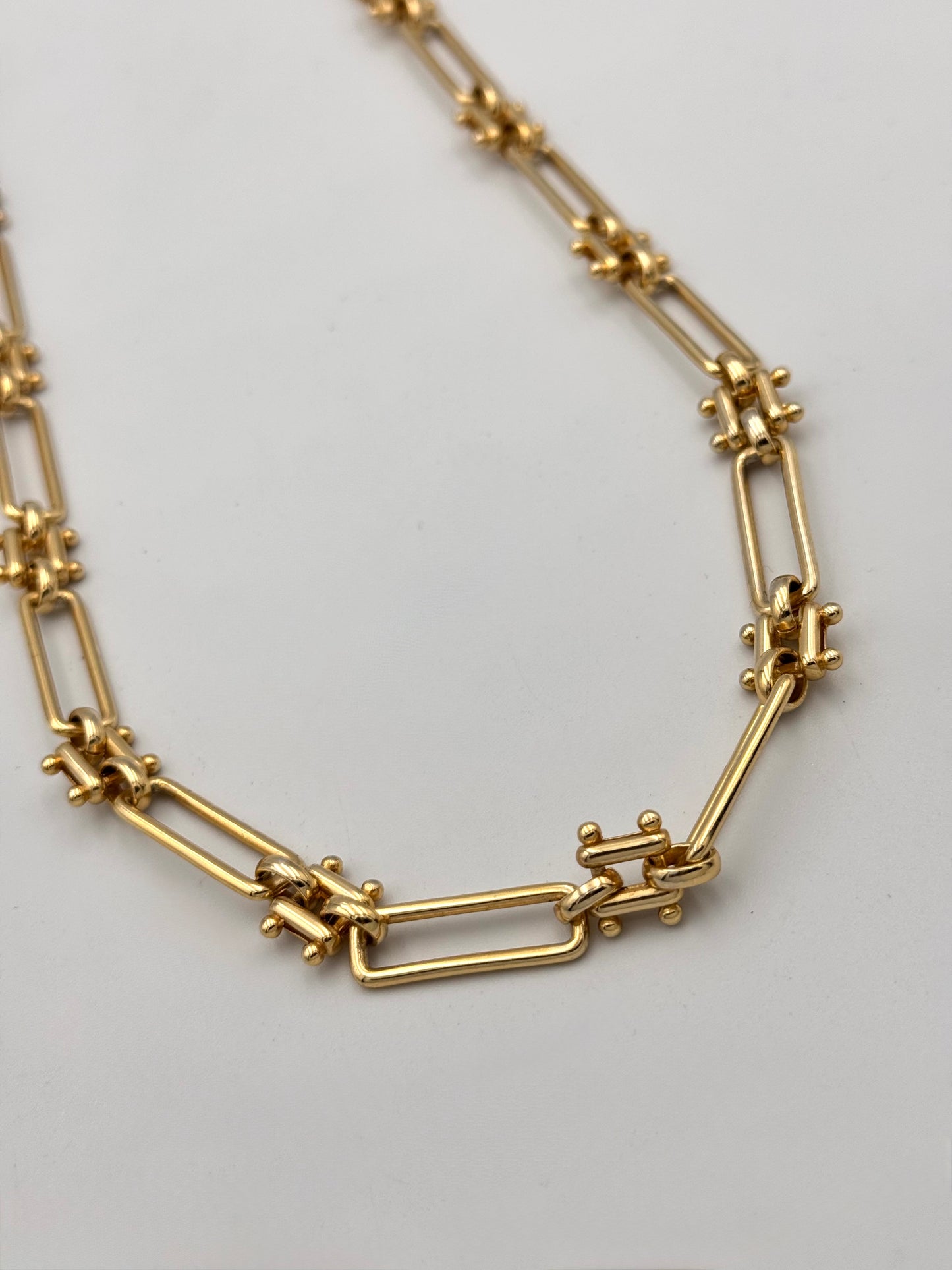 KITTE Long Gold Chain Necklace