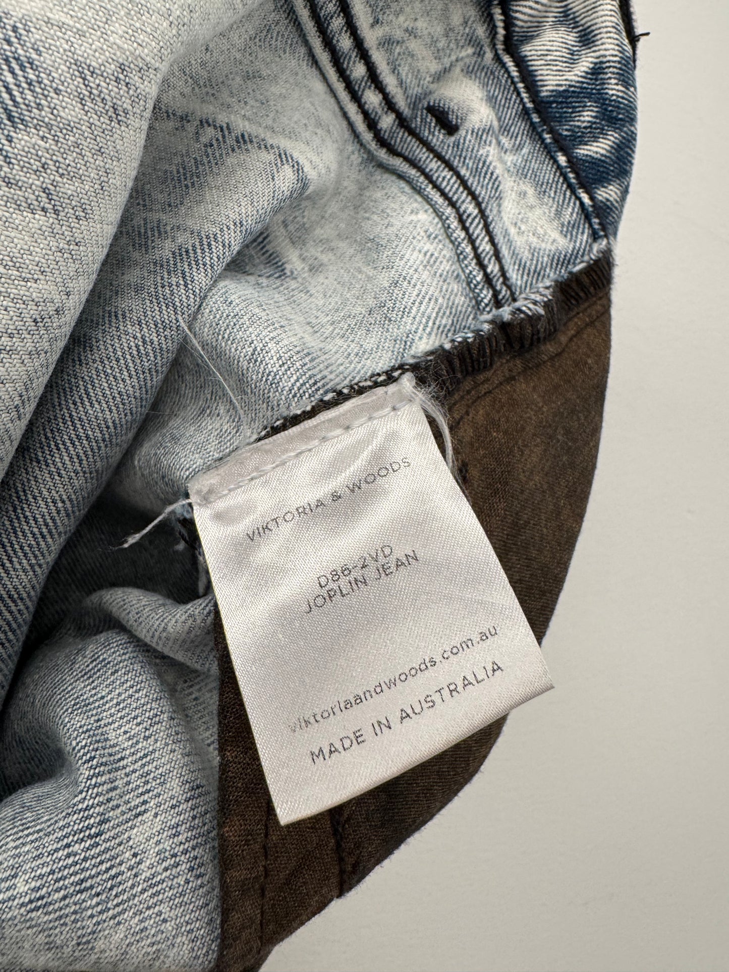 Viktoria & Woods Acid Wash Jeans - Size 3