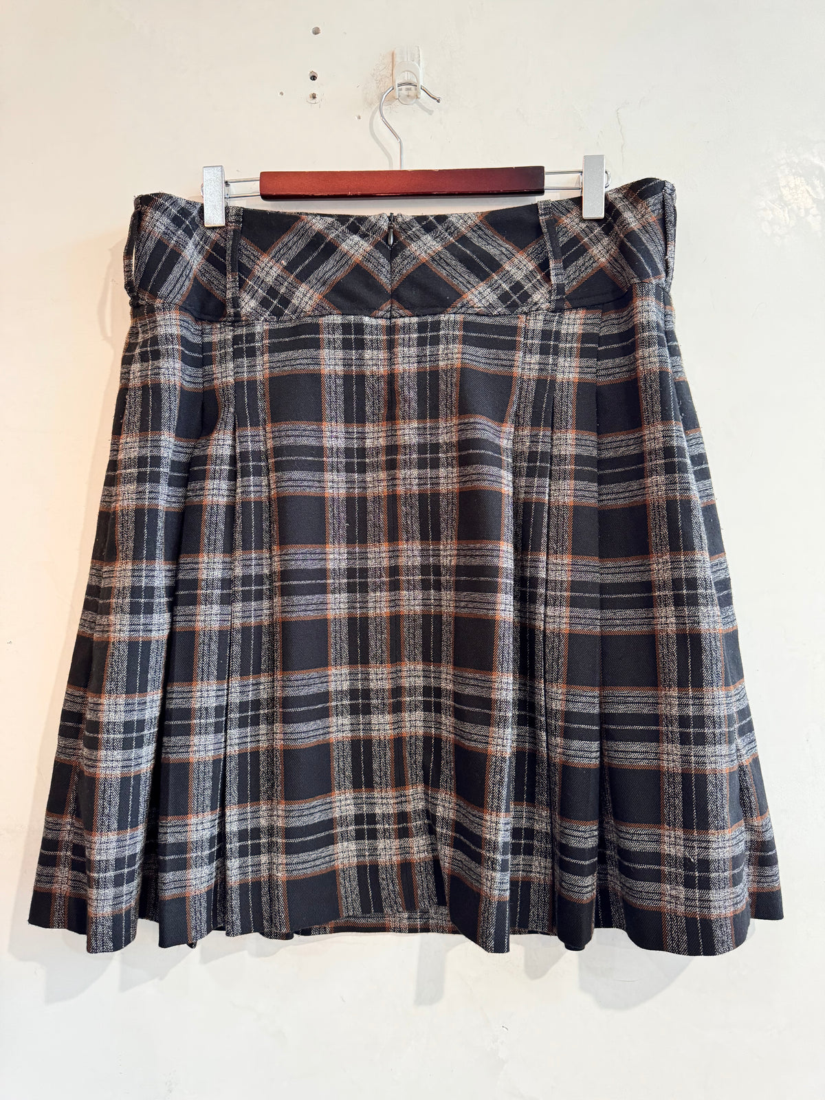 Vintage Crossroads plaid skirt - size 16