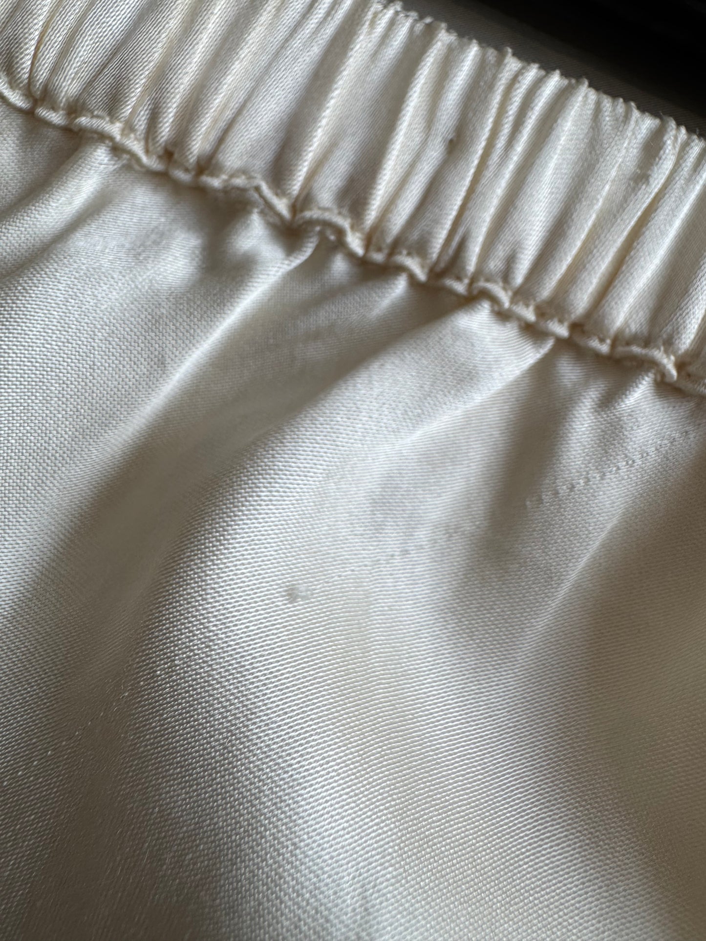 Pippa Champagne Satin Pants - size XS