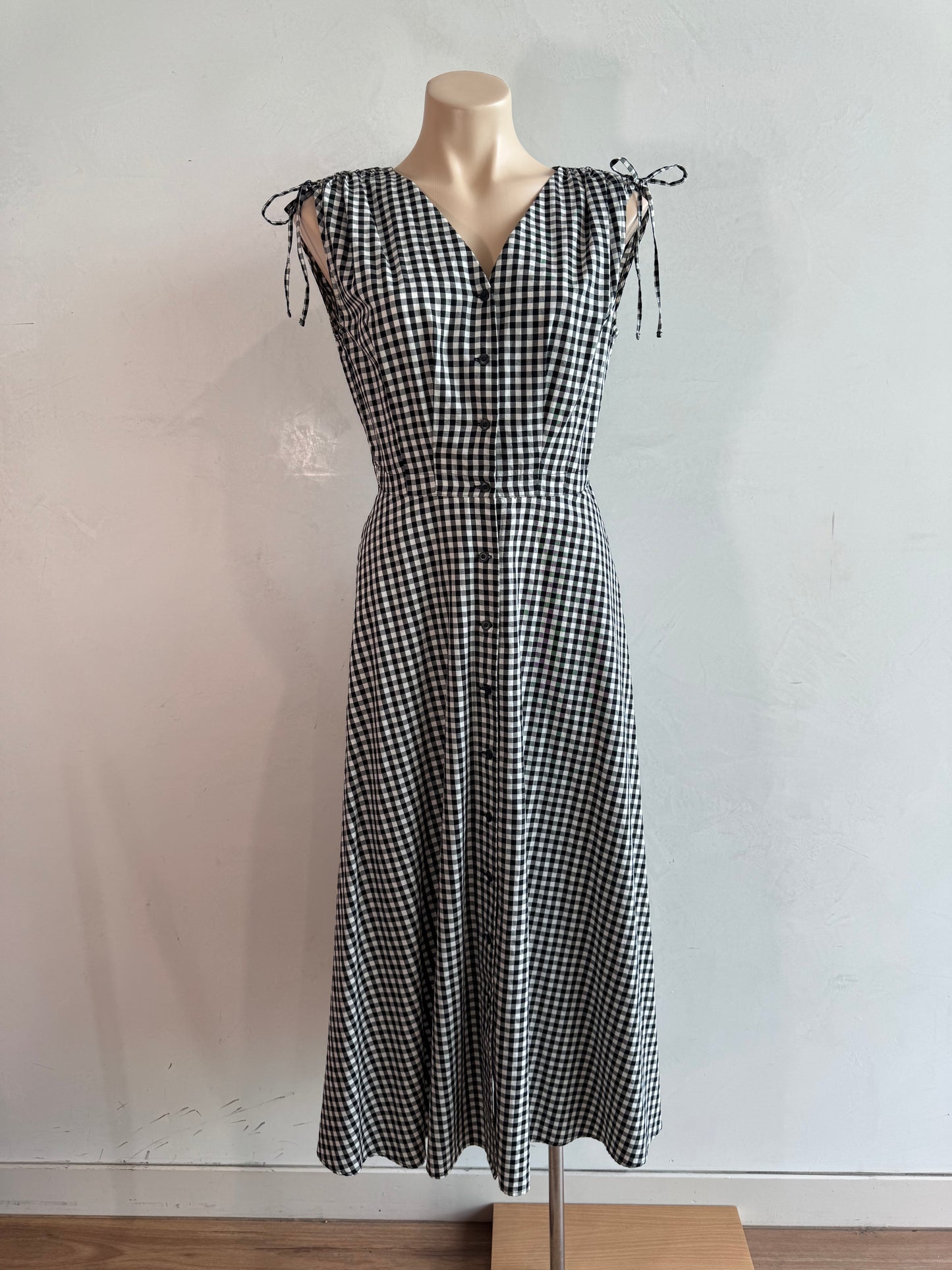 Uniqlo x Ines De La Fressange square check dress - size 10
