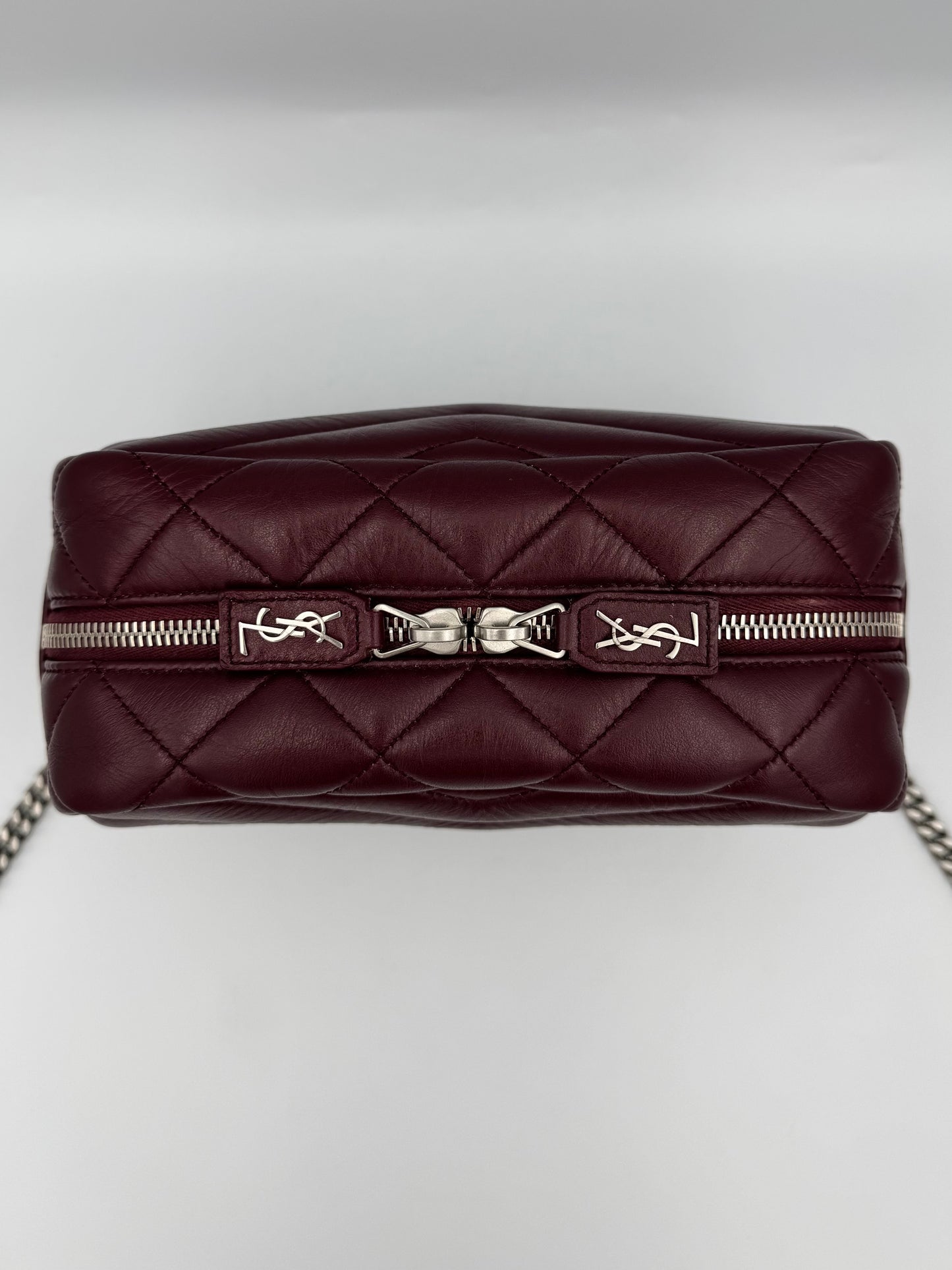 YVES SAINT LAURENT Burgundy Lou Lou Bag