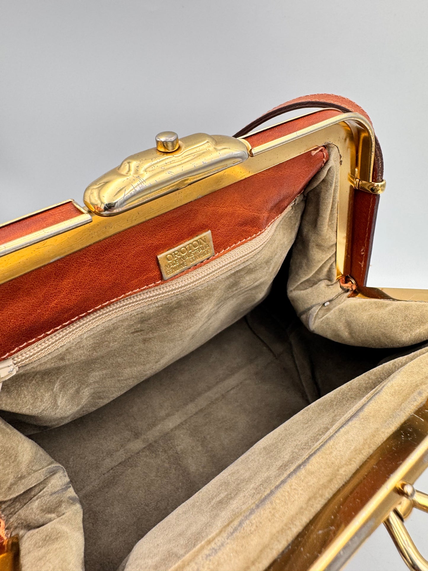OROTON Brown Leather Bag